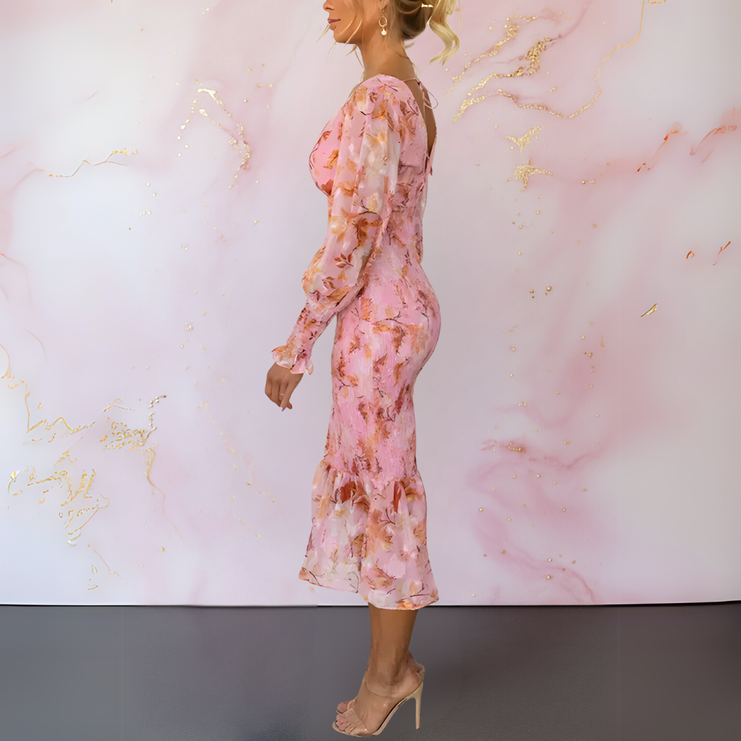 Blush & Bay™ | Elegant Floral Dress