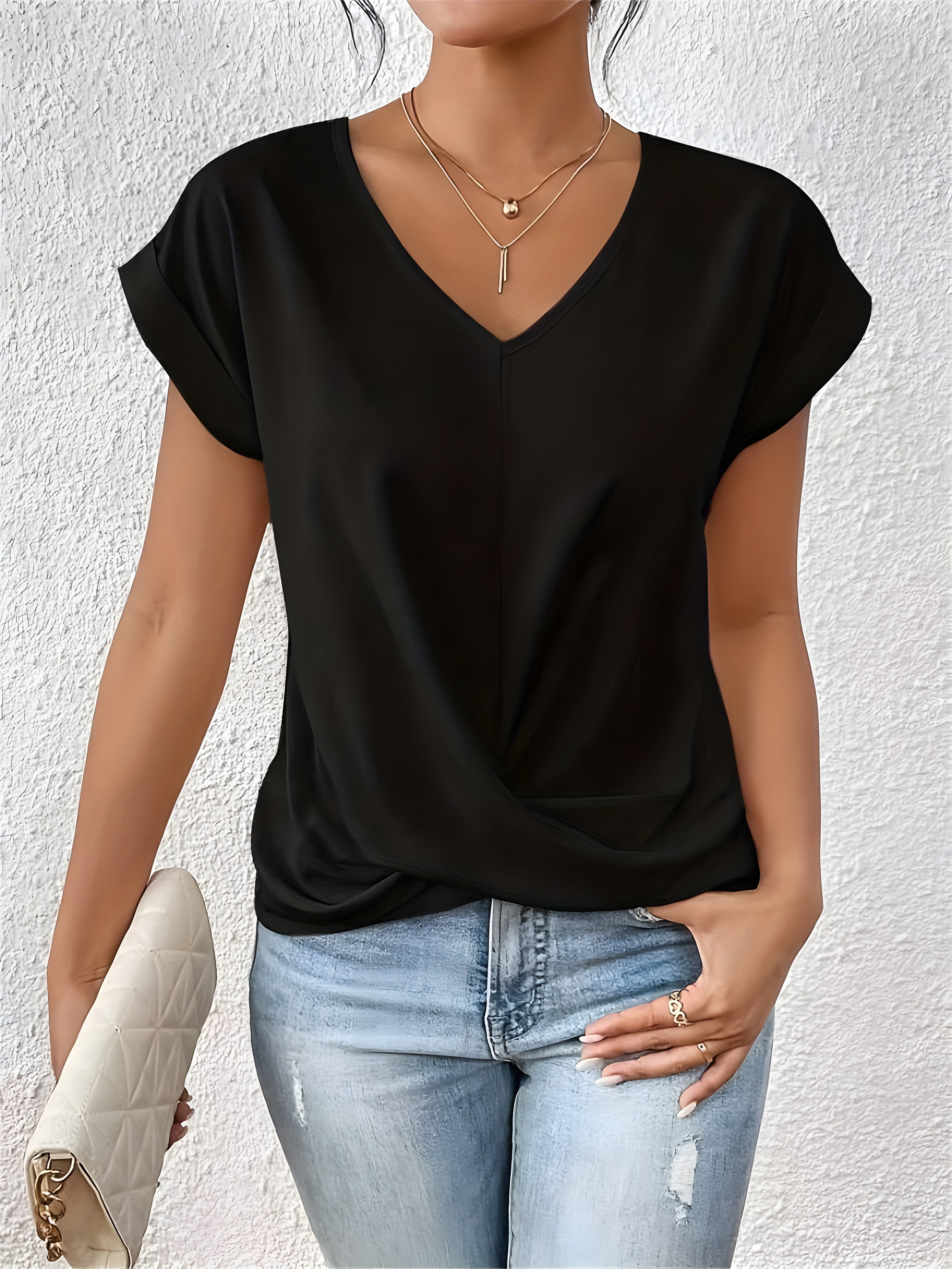 Blush & Bay™ | Relaxed Front Twist Top