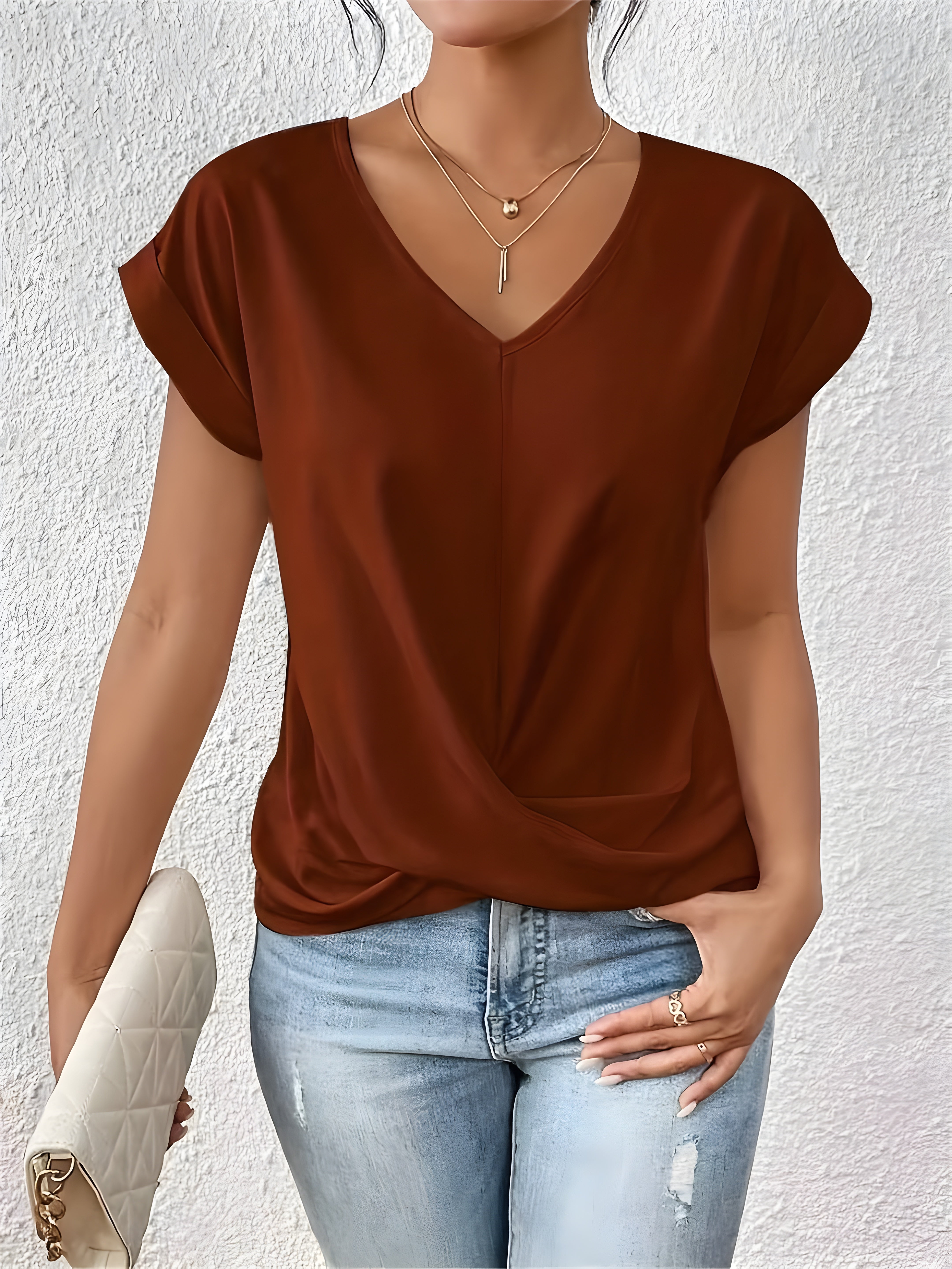 Blush & Bay™ | Relaxed Front Twist Top