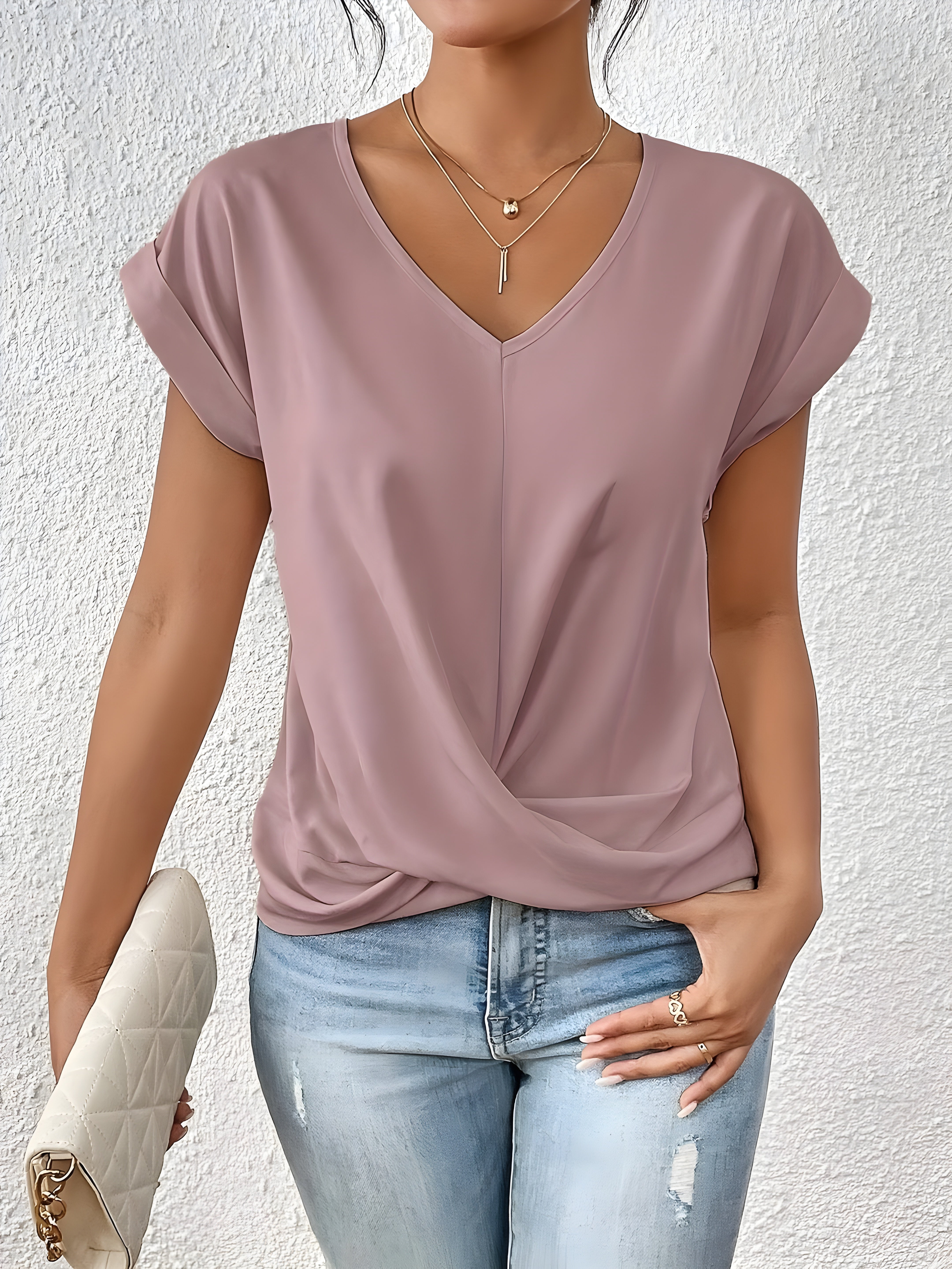 Blush & Bay™ | Relaxed Front Twist Top