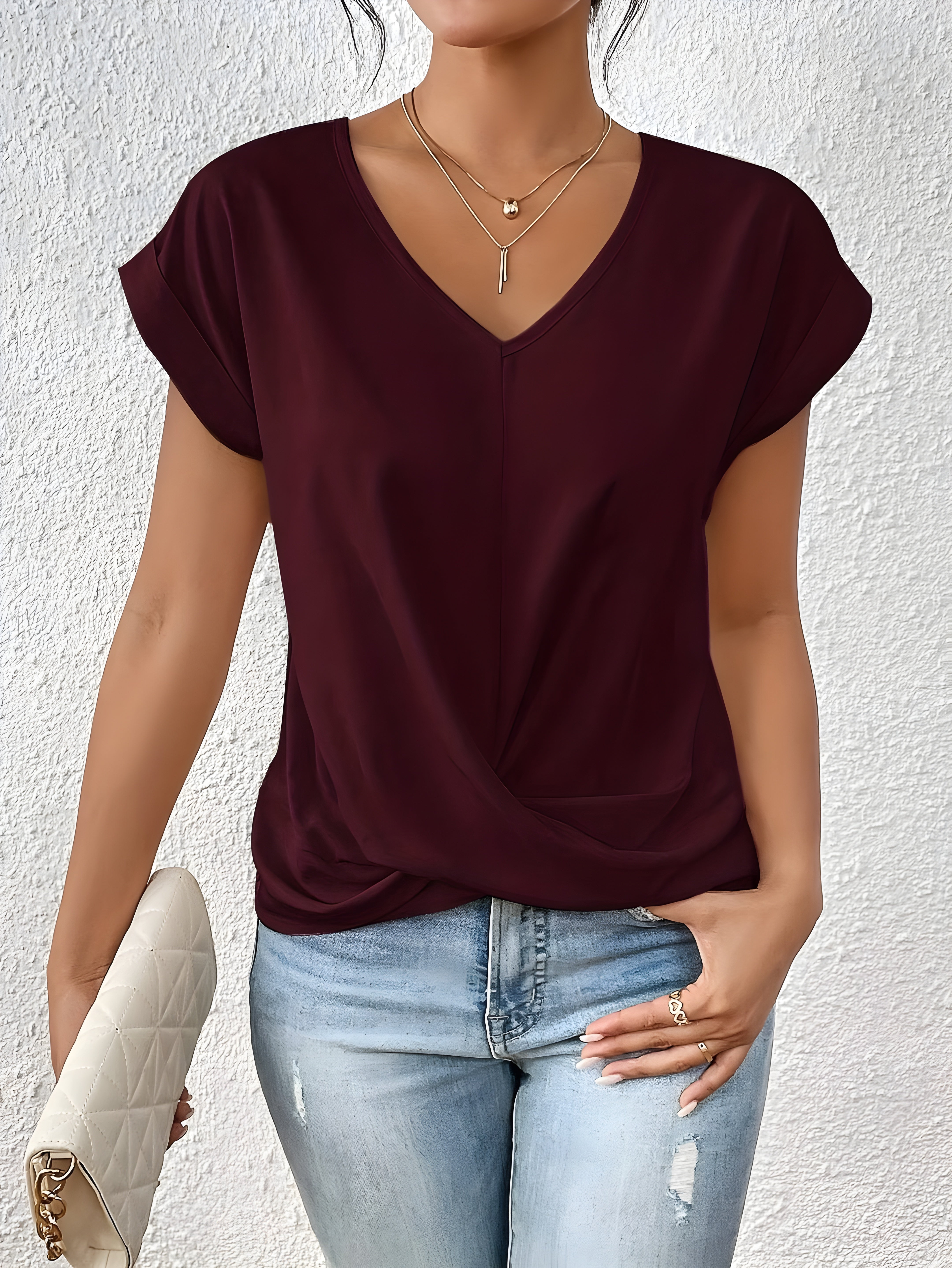 Blush & Bay™ | Relaxed Front Twist Top