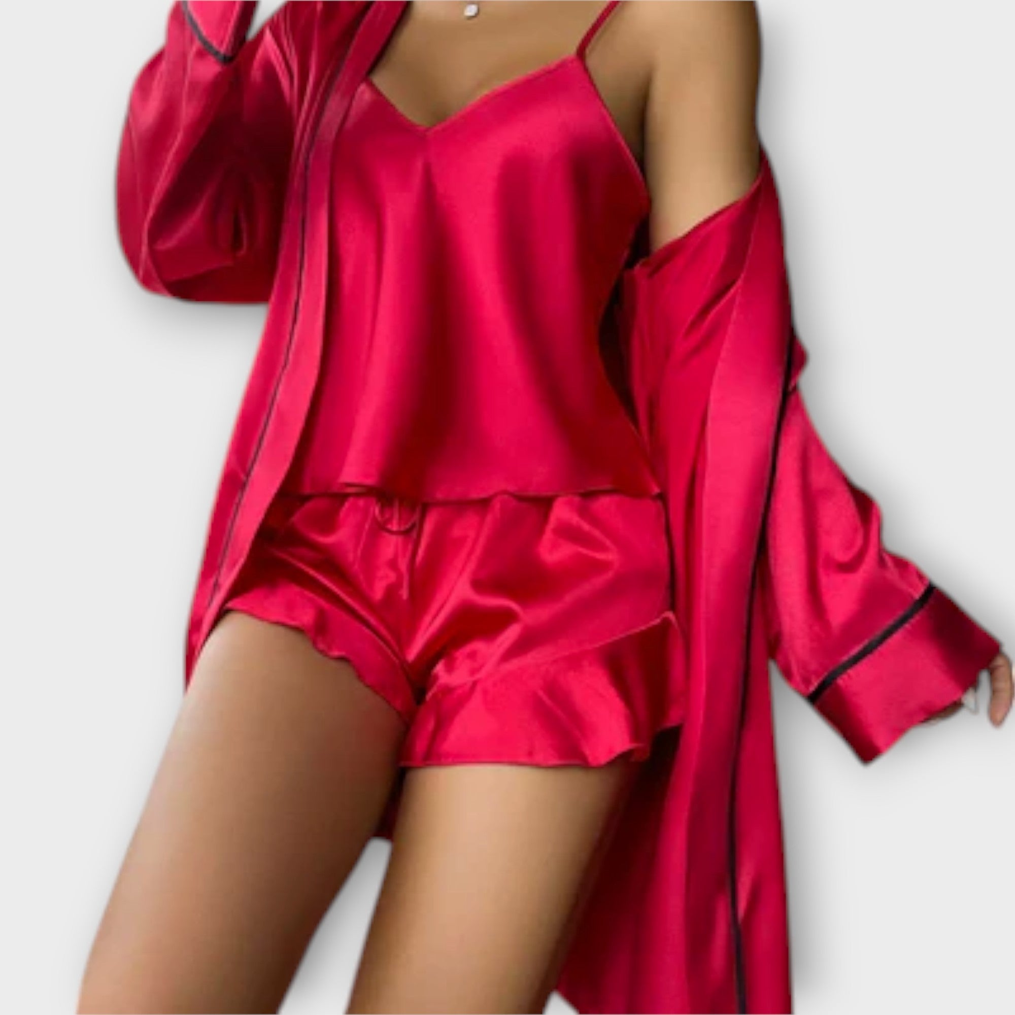 Blush & Bay™ | Blush Satin Set