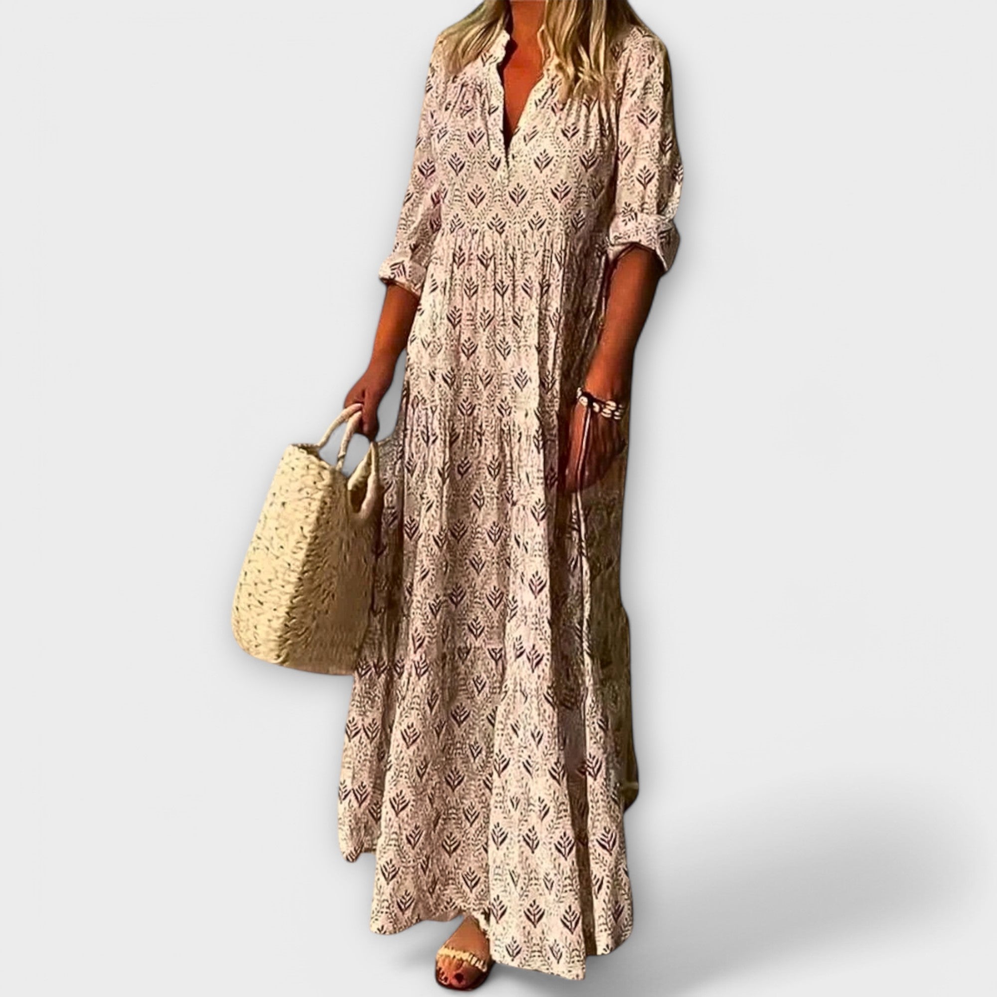 Blush & Bay™ | Stylish and Comfortable Spring Maxi Dress