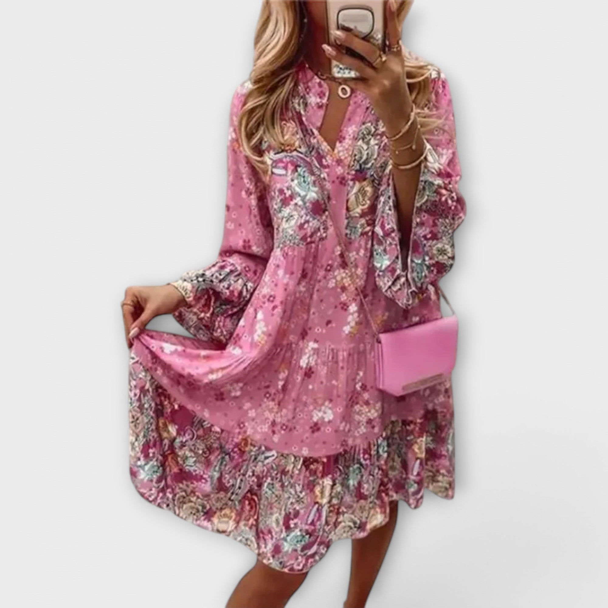 Blush & Bay™ | Summer Boho A-line Dress