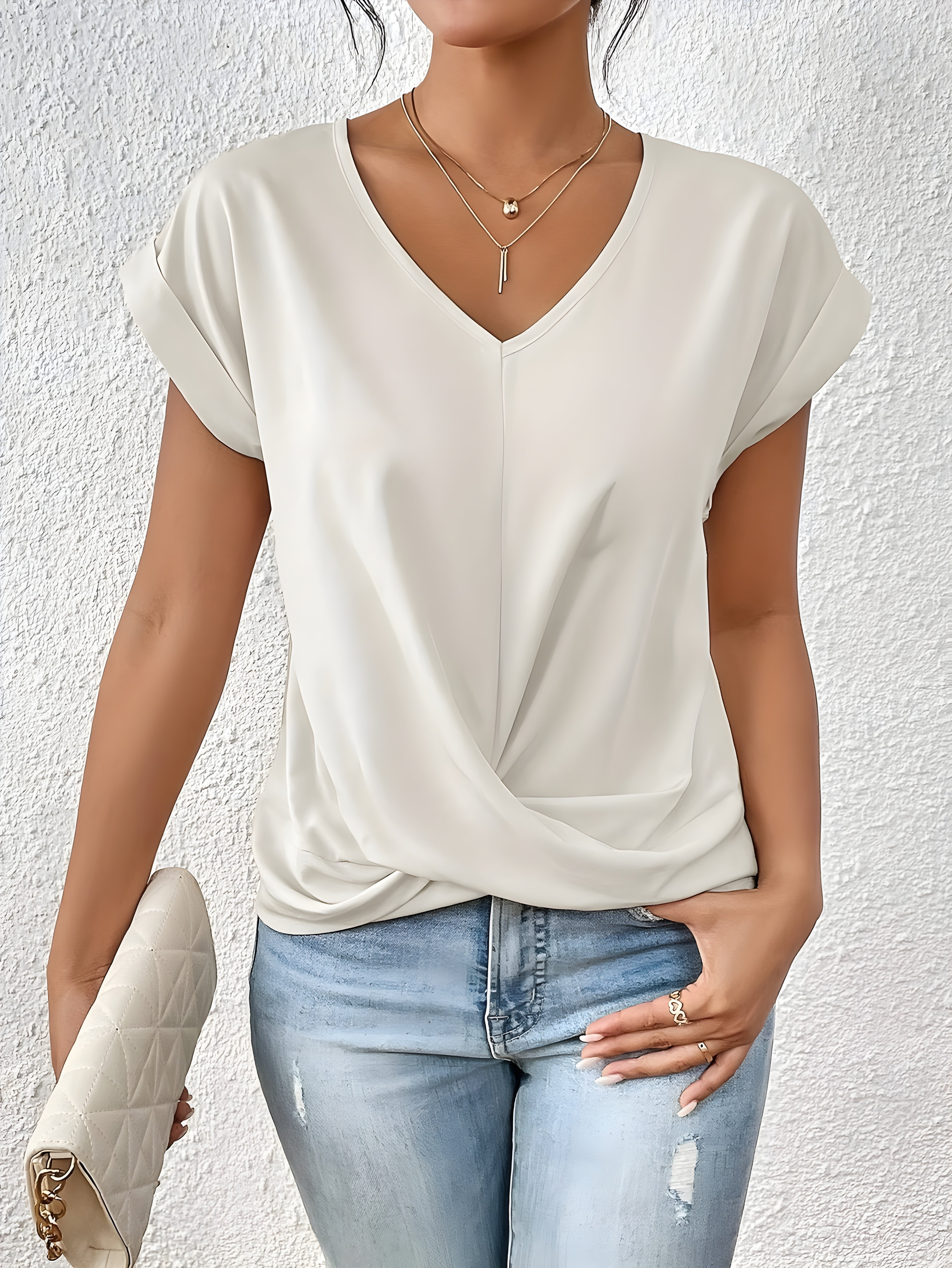 Blush & Bay™ | Relaxed Front Twist Top