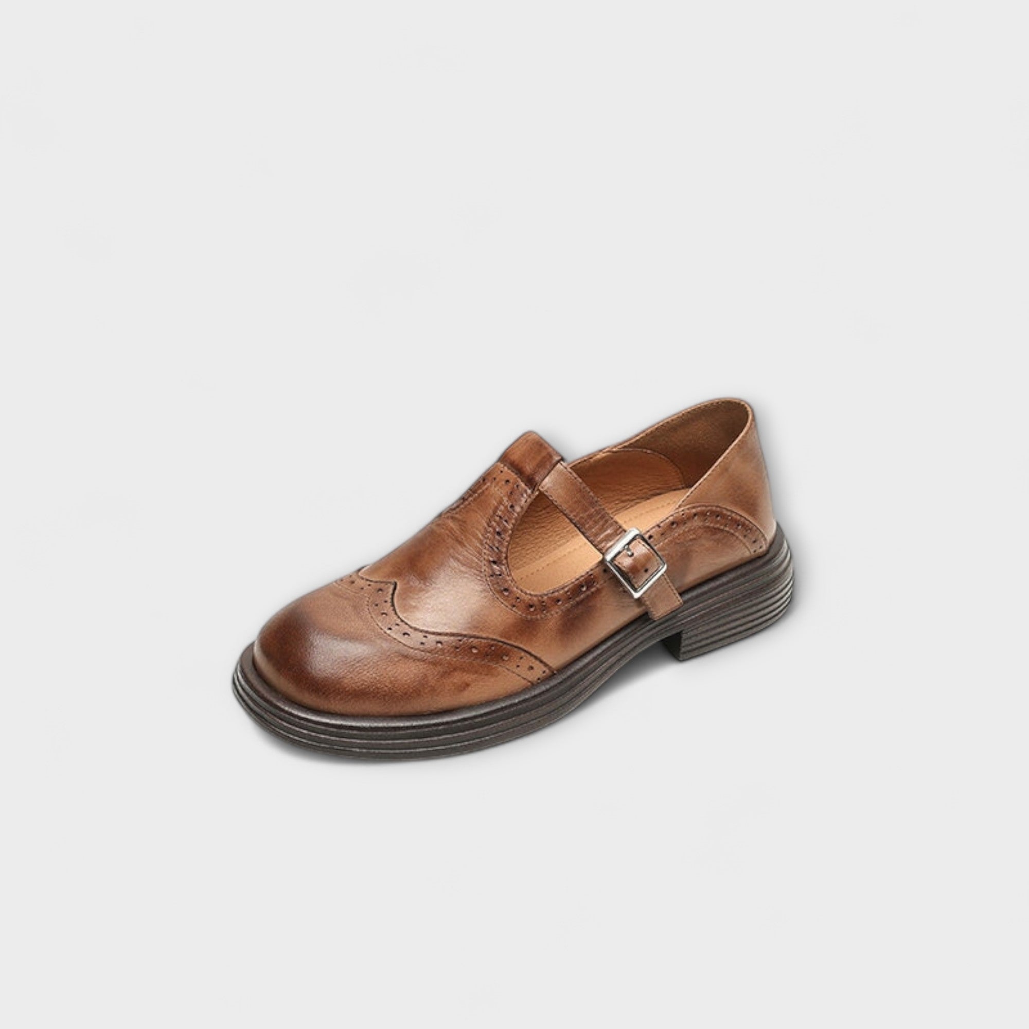 Madeleine™ | Classic Genuine Leather Mary Janes