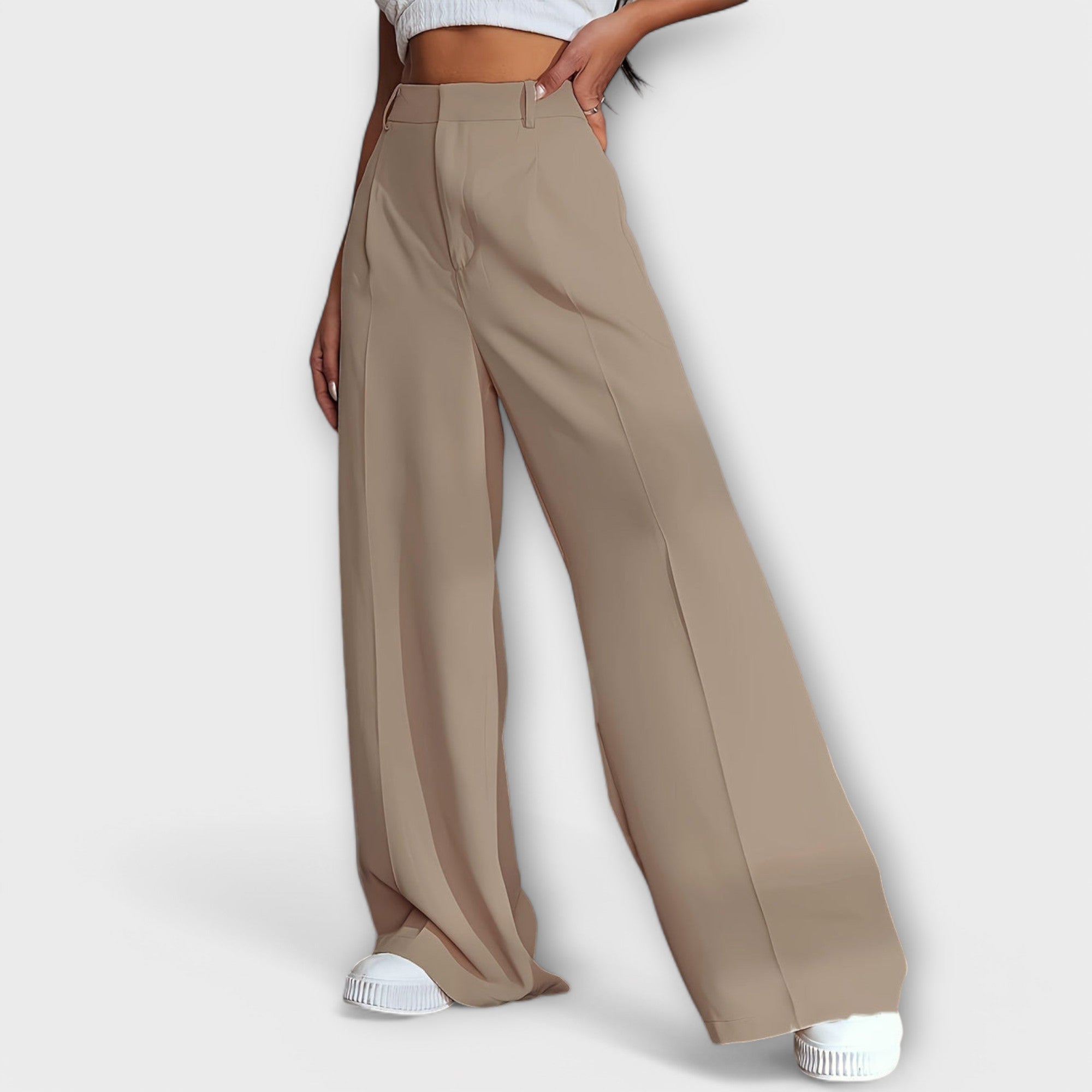 Blush & Bay™ | Elegant High-Waist Pants