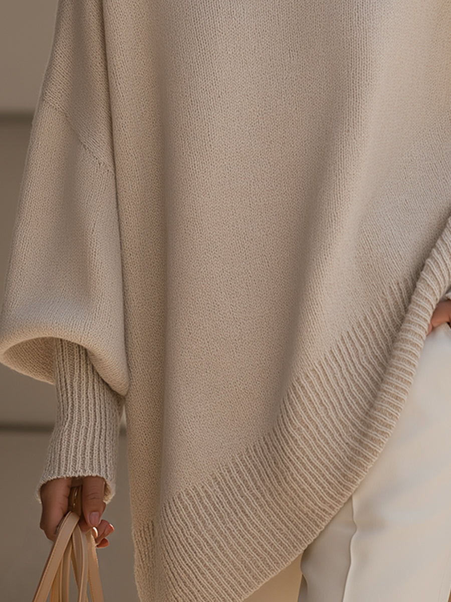 Annete™ | Oversized Poncho Sweater