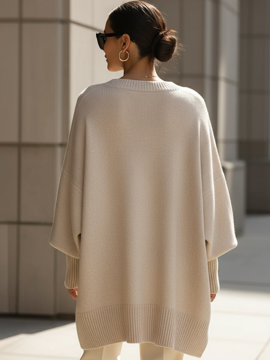 Annete™ | Oversized Poncho Sweater