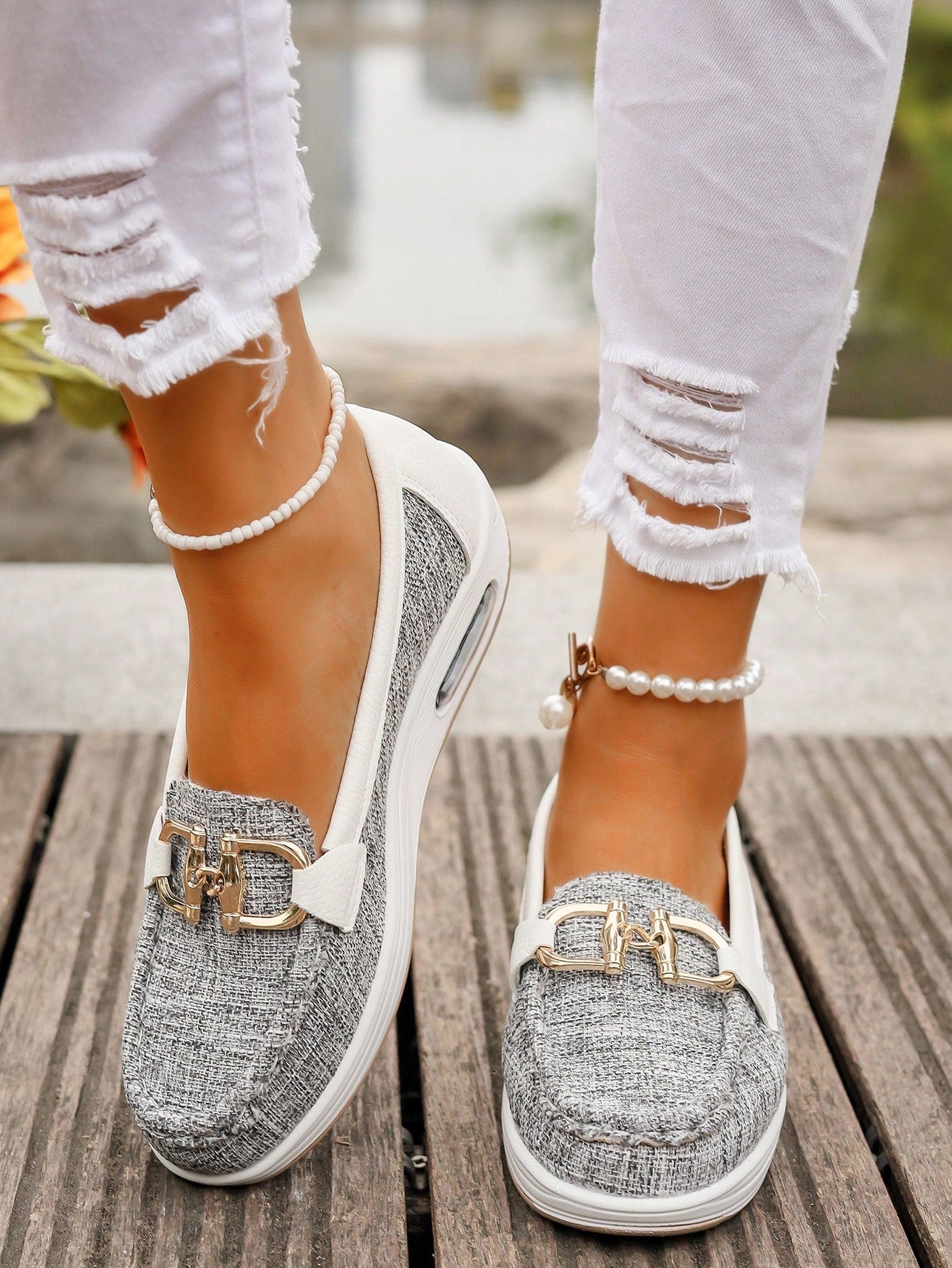 Ellie™ | Flat Buckle Loafers