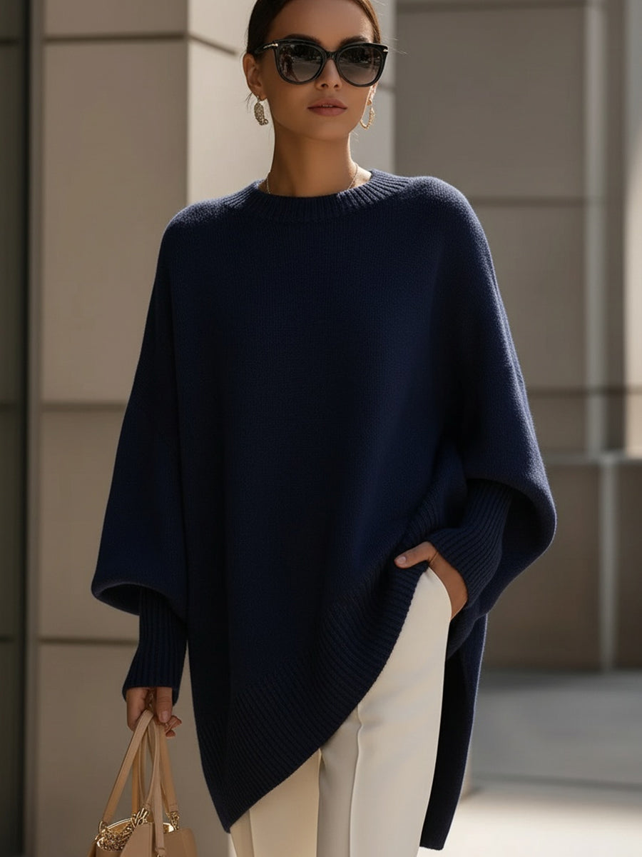 Annete™ | Oversized Poncho Sweater