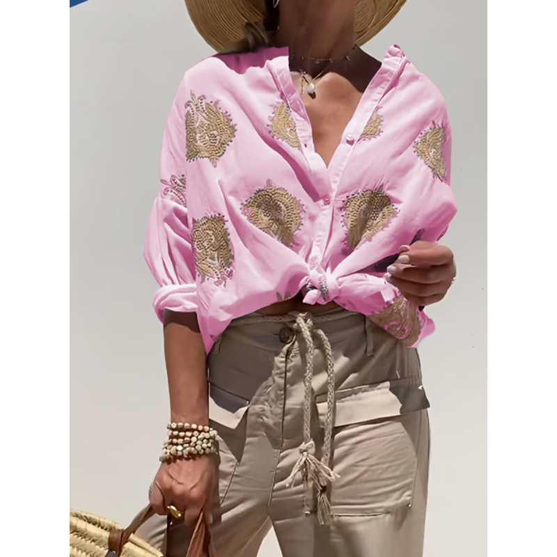 Blush & Bay™ | Ibiza Style Chique Blouse