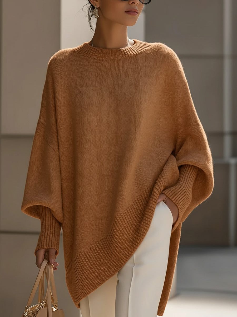 Annete™ | Oversized Poncho Sweater