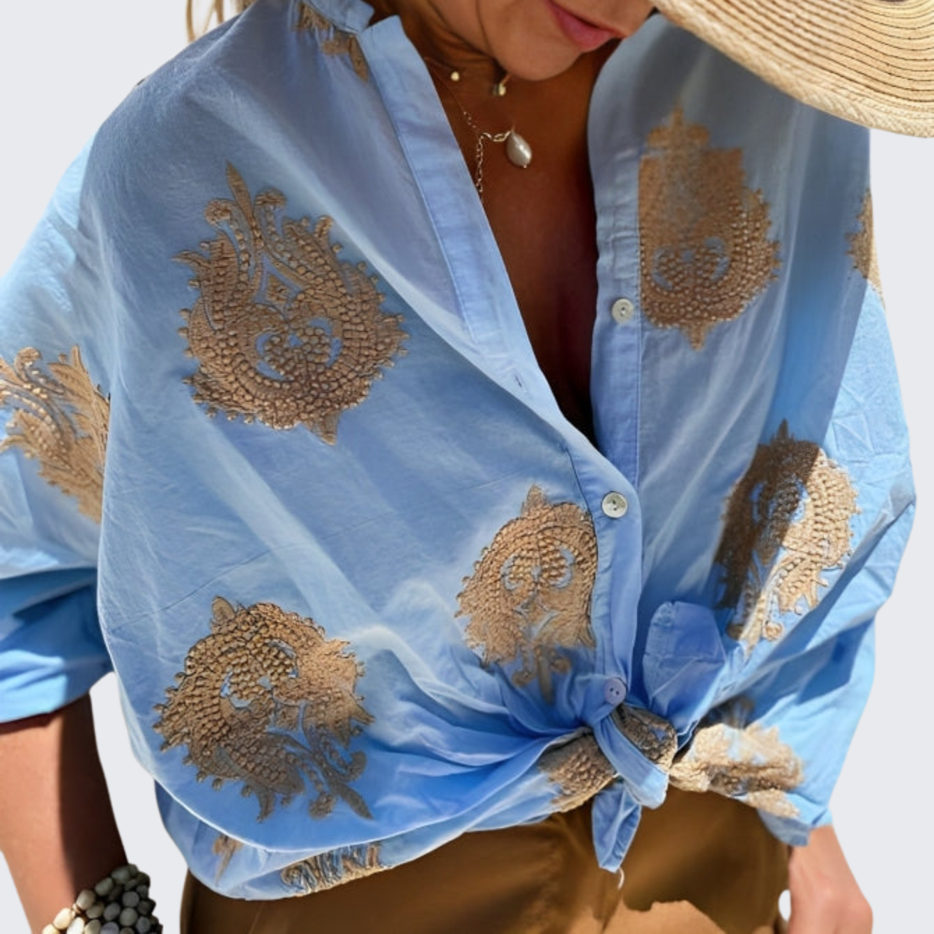 Blush & Bay™ | Ibiza Style Chique Blouse