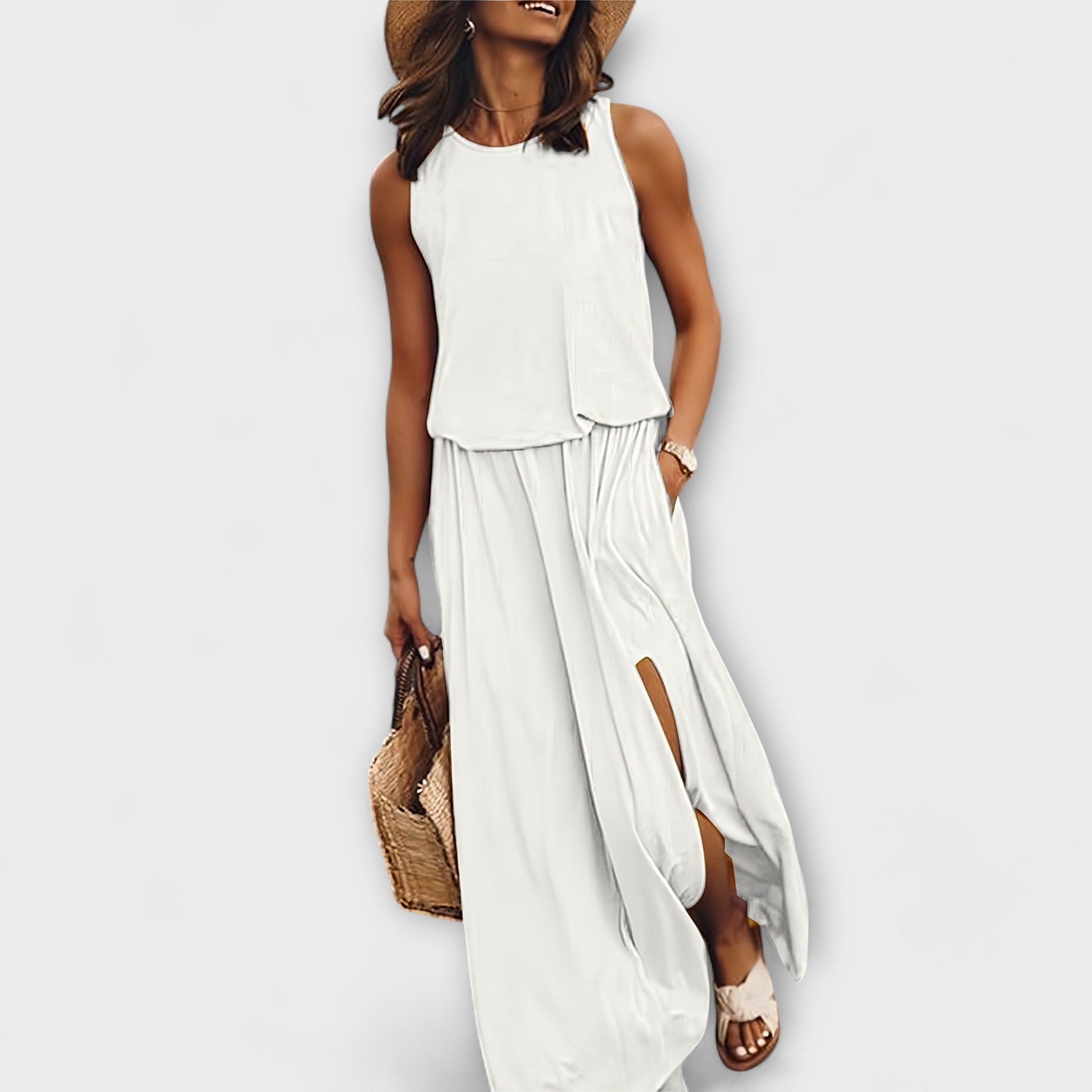 Blush &amp; Bay | Robe longue d'été décontractée