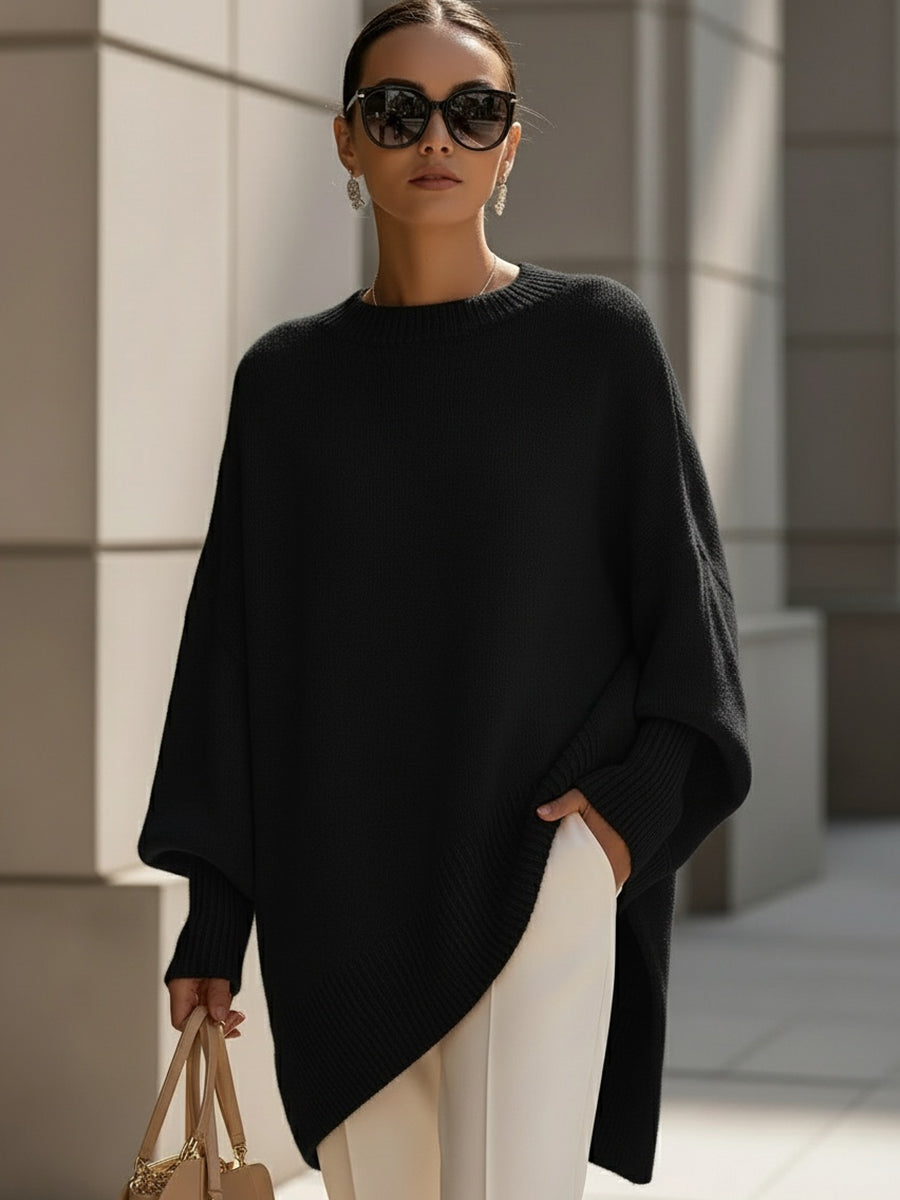 Annete™ | Oversized Poncho Sweater