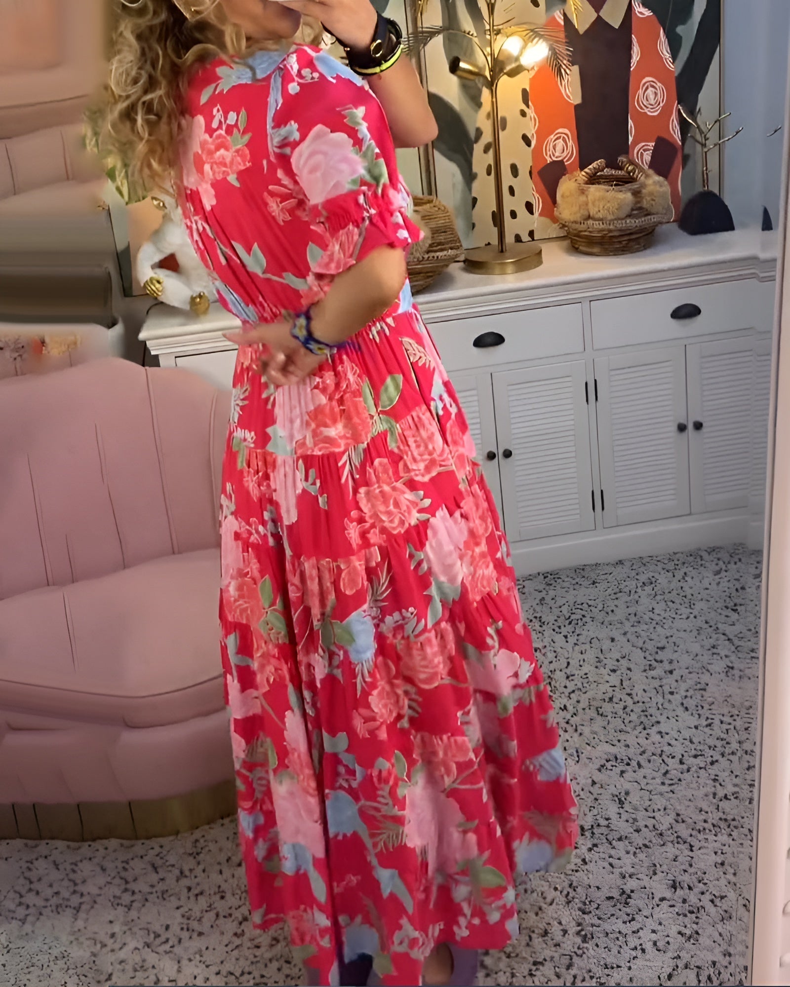 Caroline™ | Lightweight Floral Dress