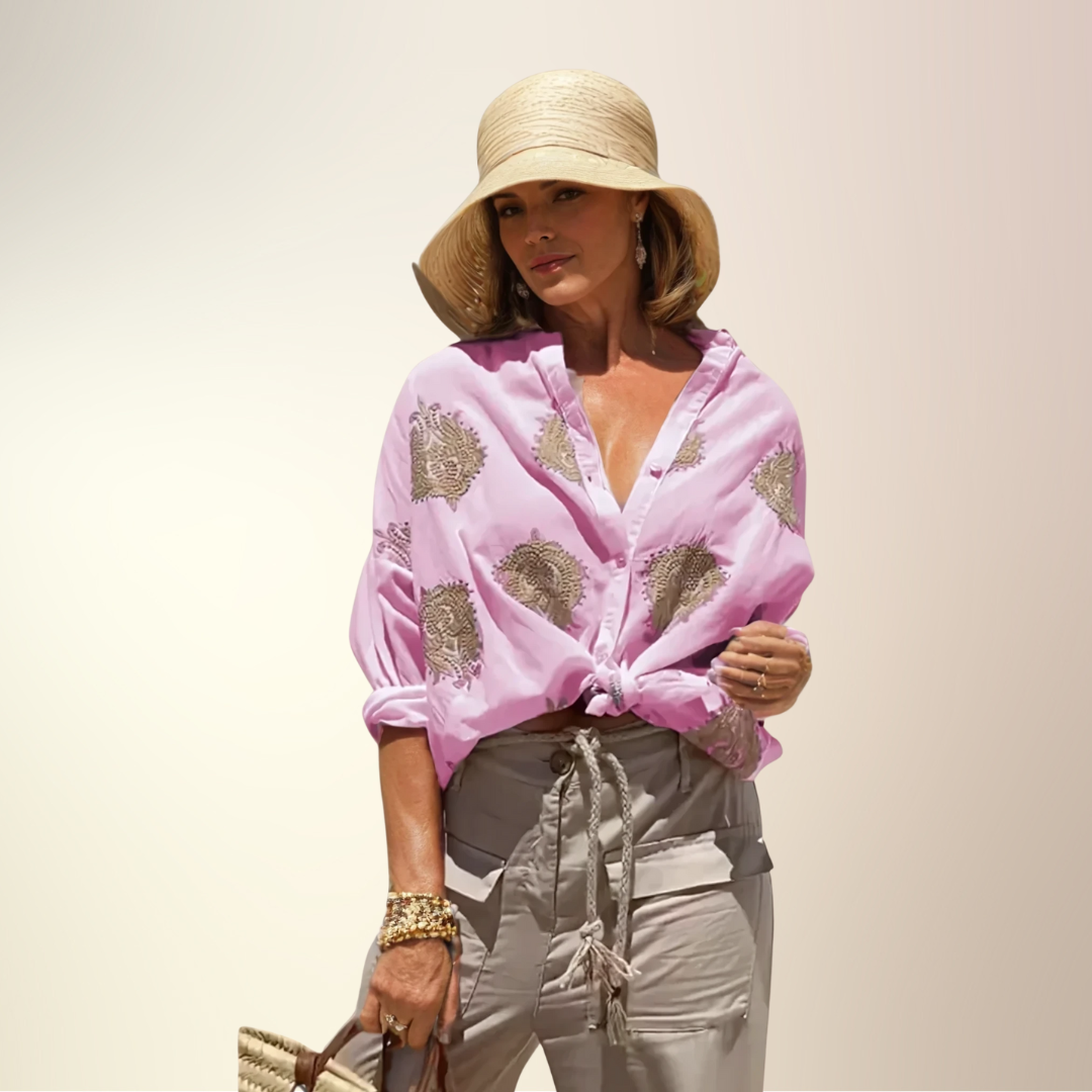Blush & Bay™ | Ibiza Style Chique Blouse
