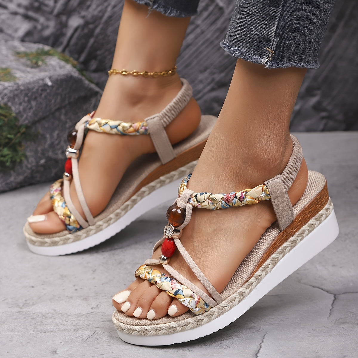 Aurelia™ | Comfortable Boho-Inspired Orthopaedic Sandals