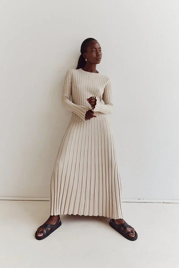 Blush & Bay™ | Crew Neck Knit Dress