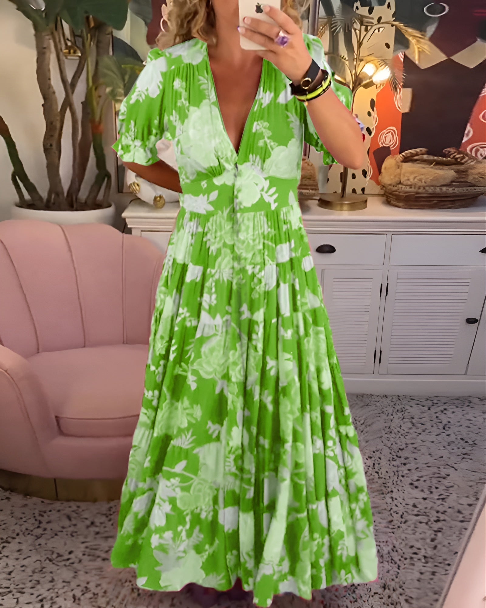 Caroline™ | Lightweight Floral Dress