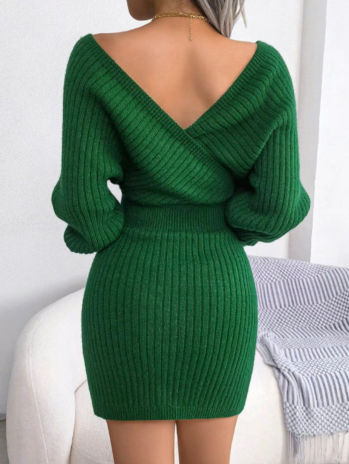 Blush & Bay™ | Sleeved Knit Dress