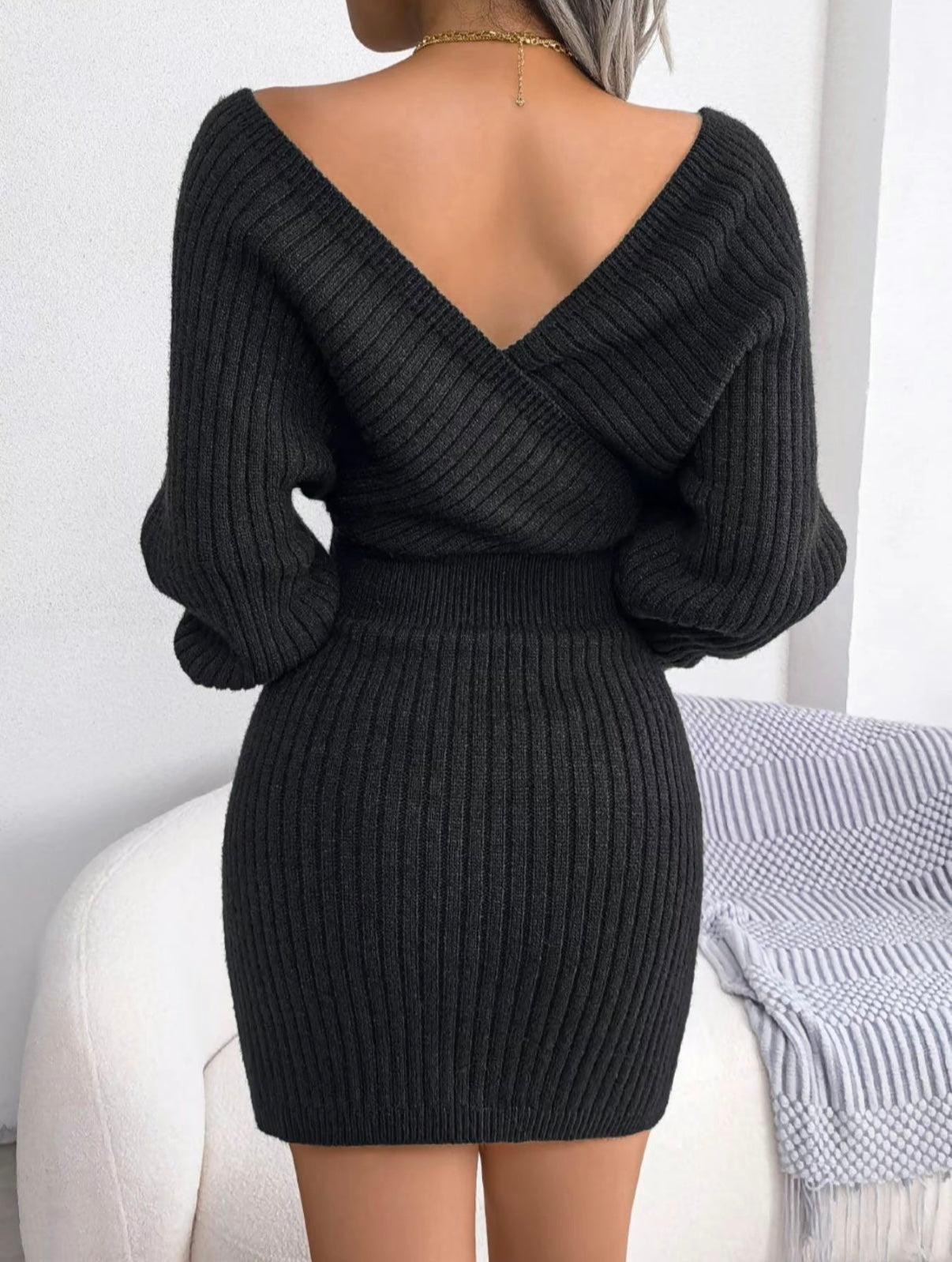 Blush & Bay™ | Sleeved Knit Dress