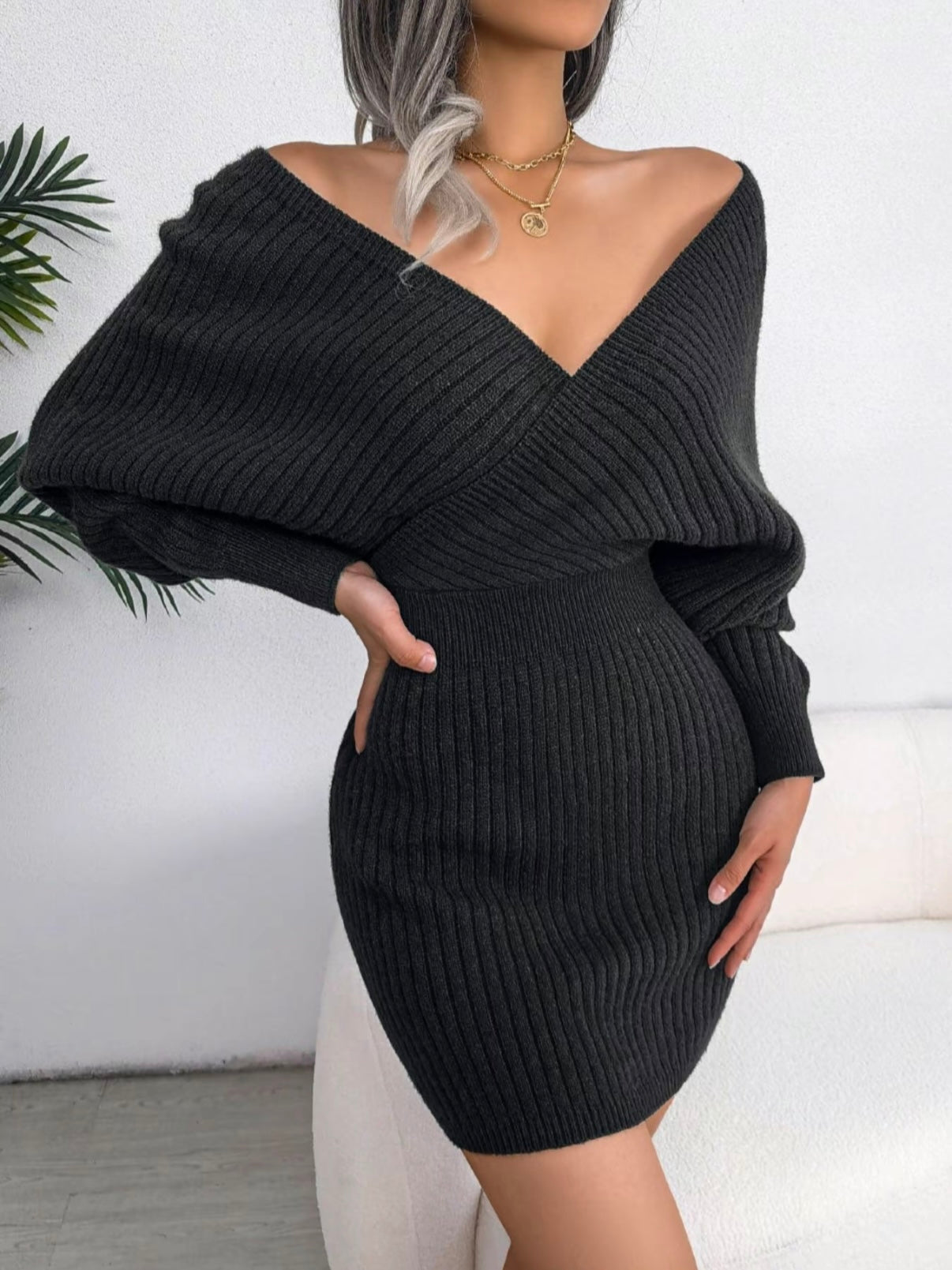 Blush & Bay™ | Sleeved Knit Dress