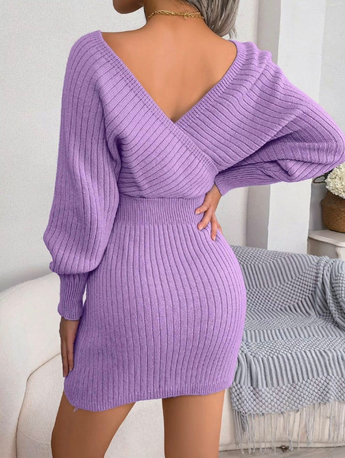 Blush & Bay™ | Sleeved Knit Dress