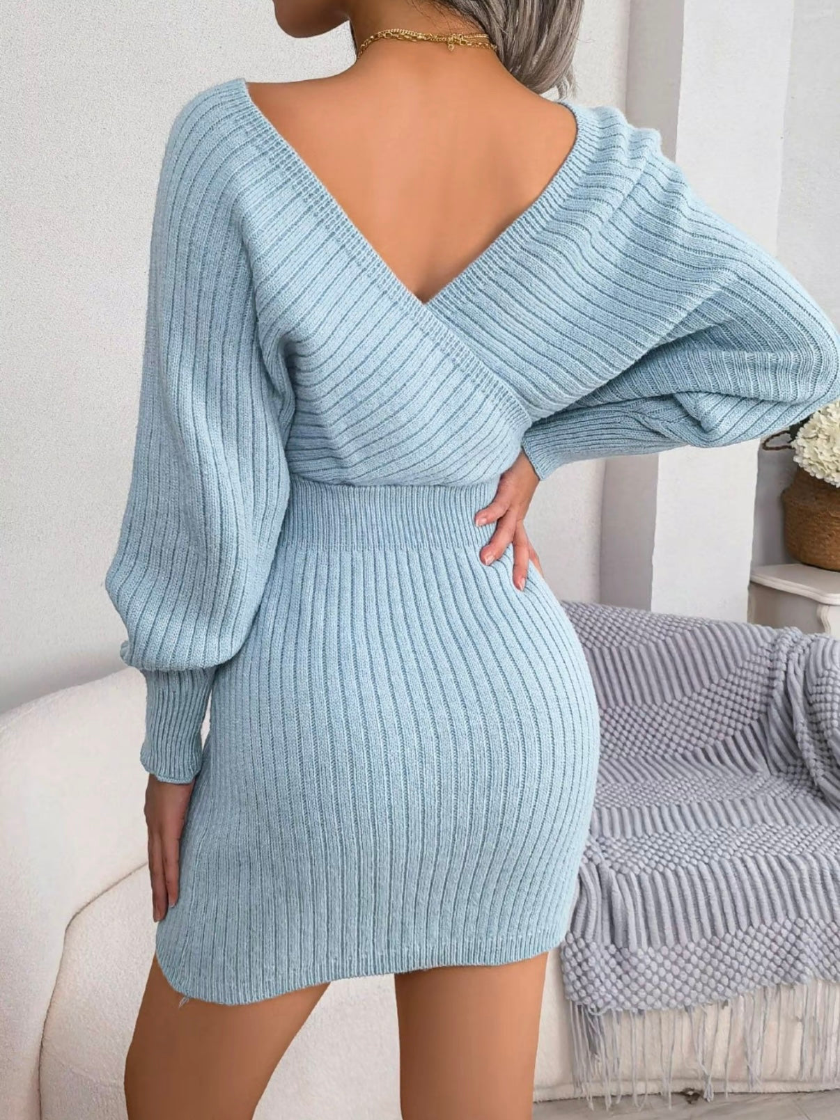 Blush & Bay™ | Sleeved Knit Dress