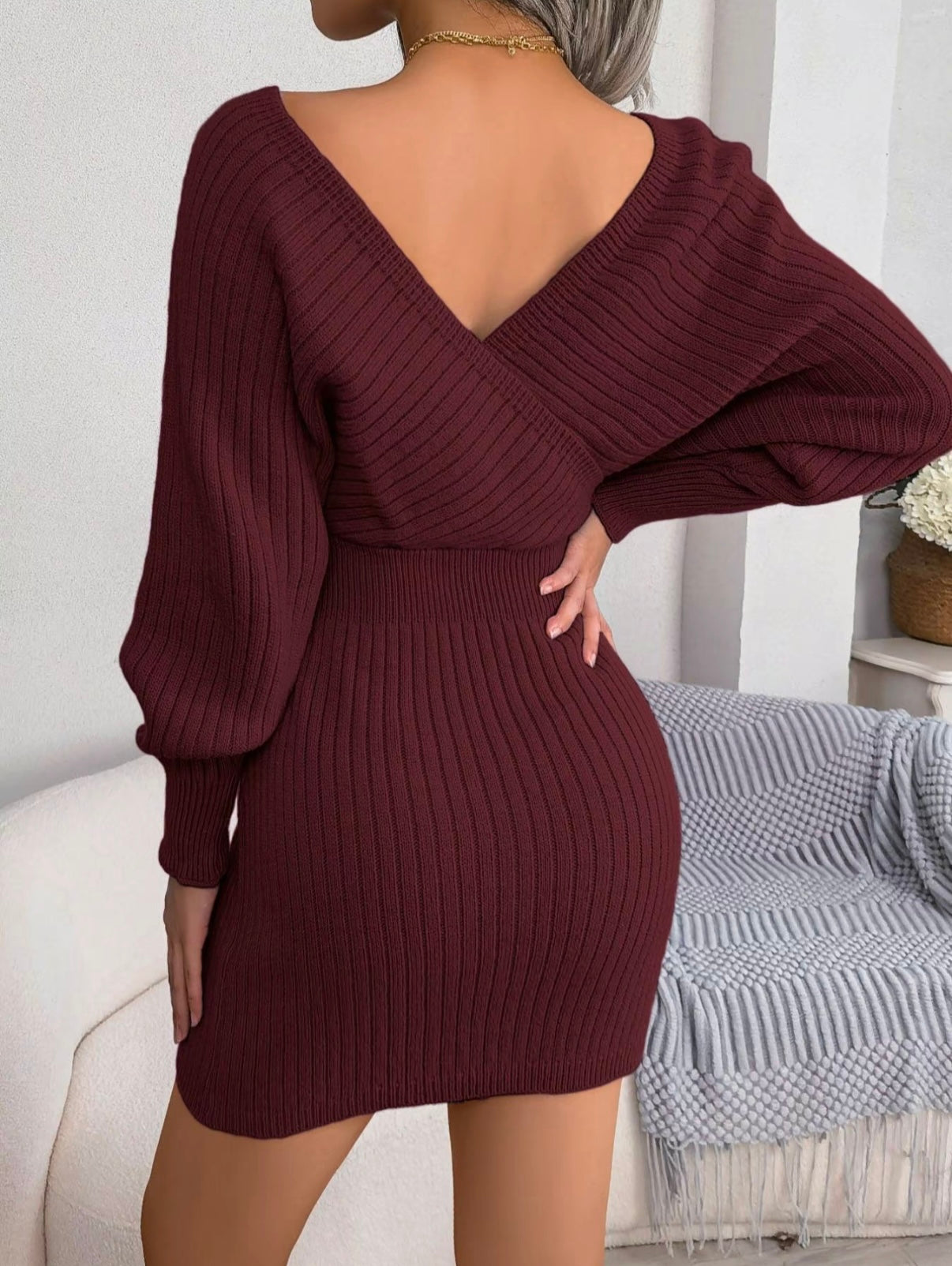 Blush & Bay™ | Sleeved Knit Dress