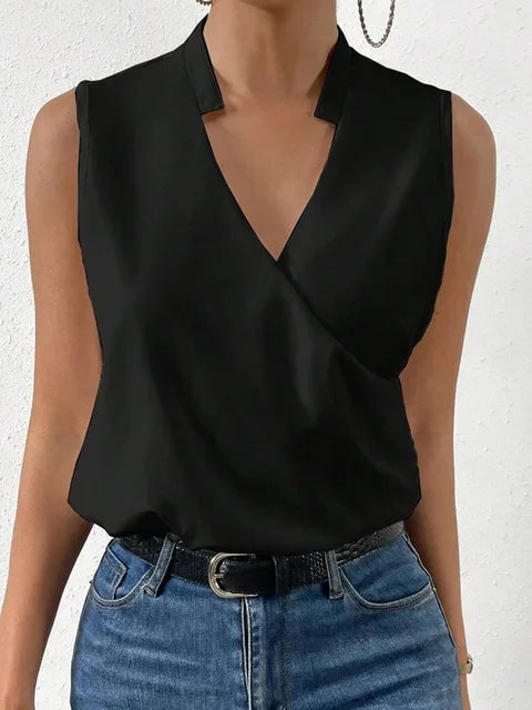 Blush & Bay™ | Chic Sleeveless Blouse