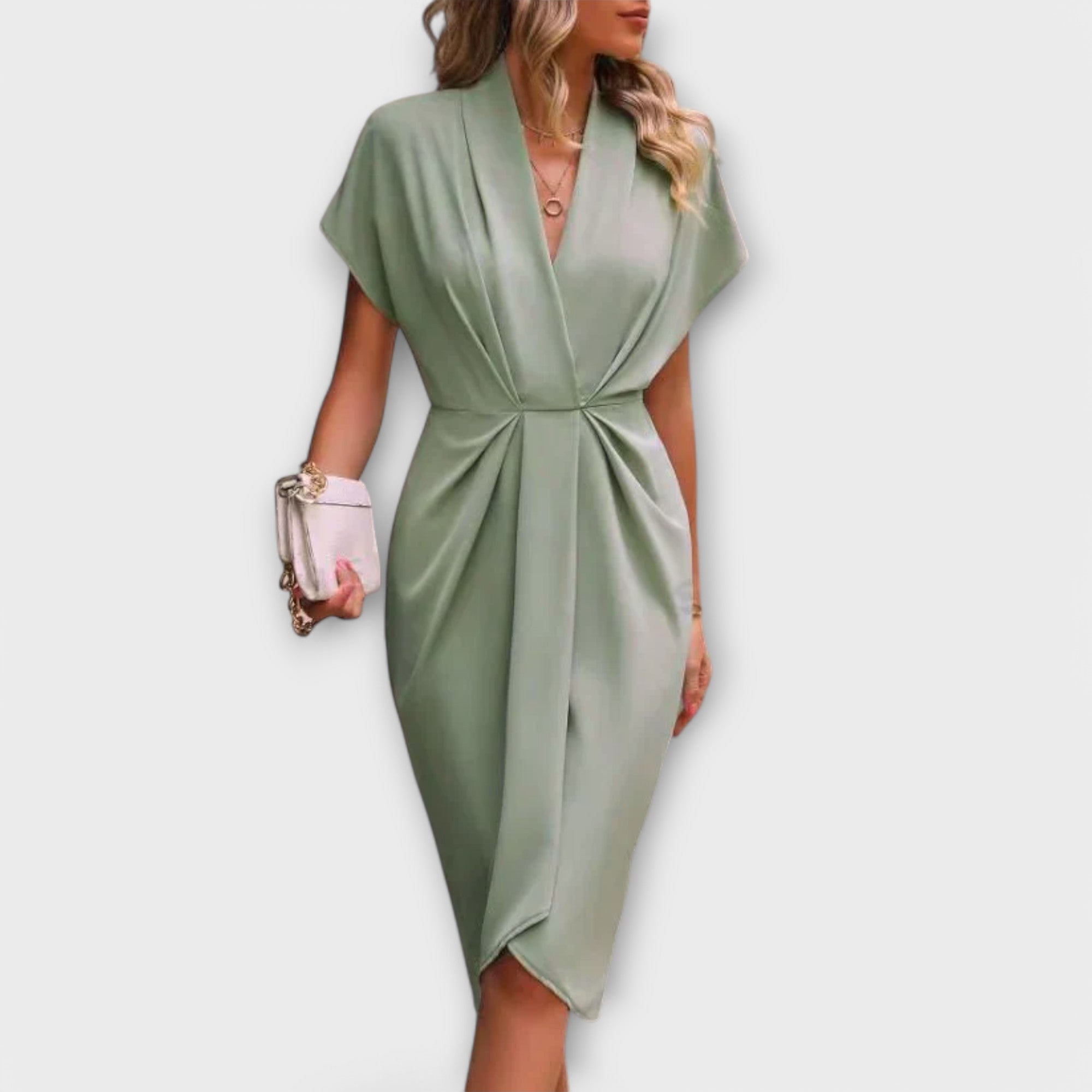 Blush & Bay™ | Midi Wrap Dress