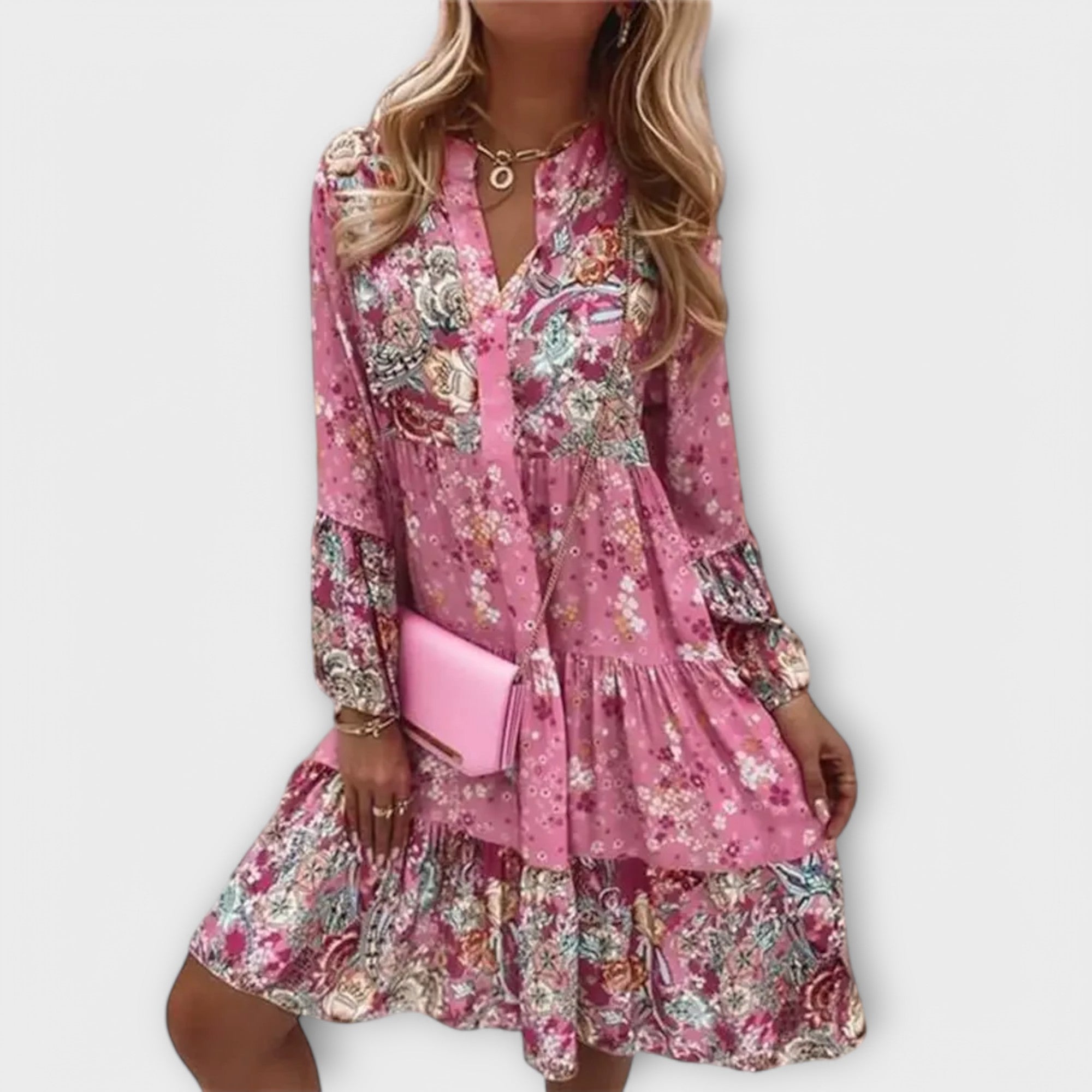 Blush & Bay™ | Summer Boho A-line Dress
