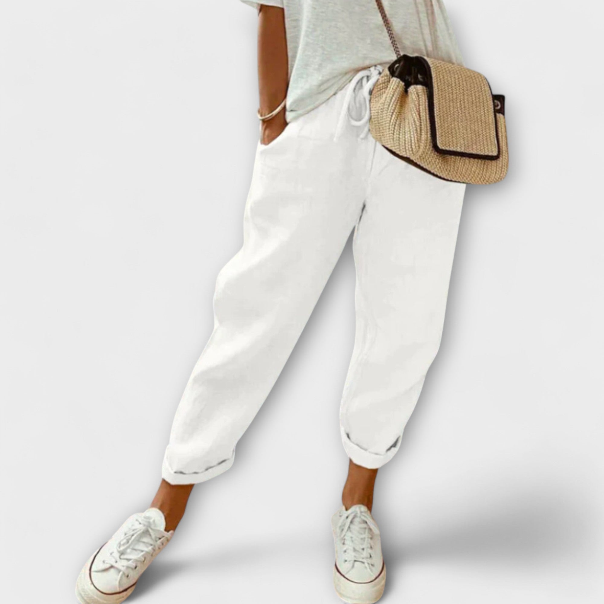 Blush & Bay™ | Lightweight Linnen Pants