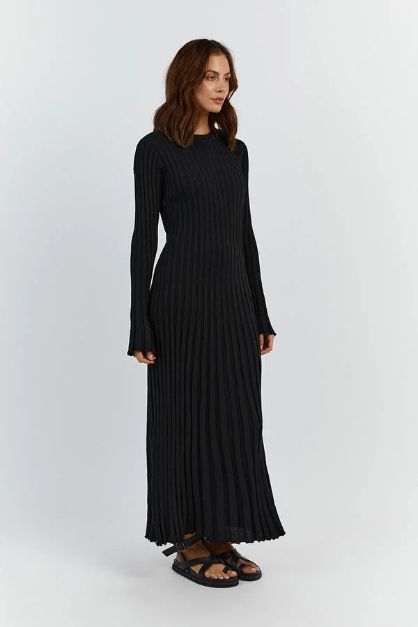 Blush & Bay™ | Crew Neck Knit Dress