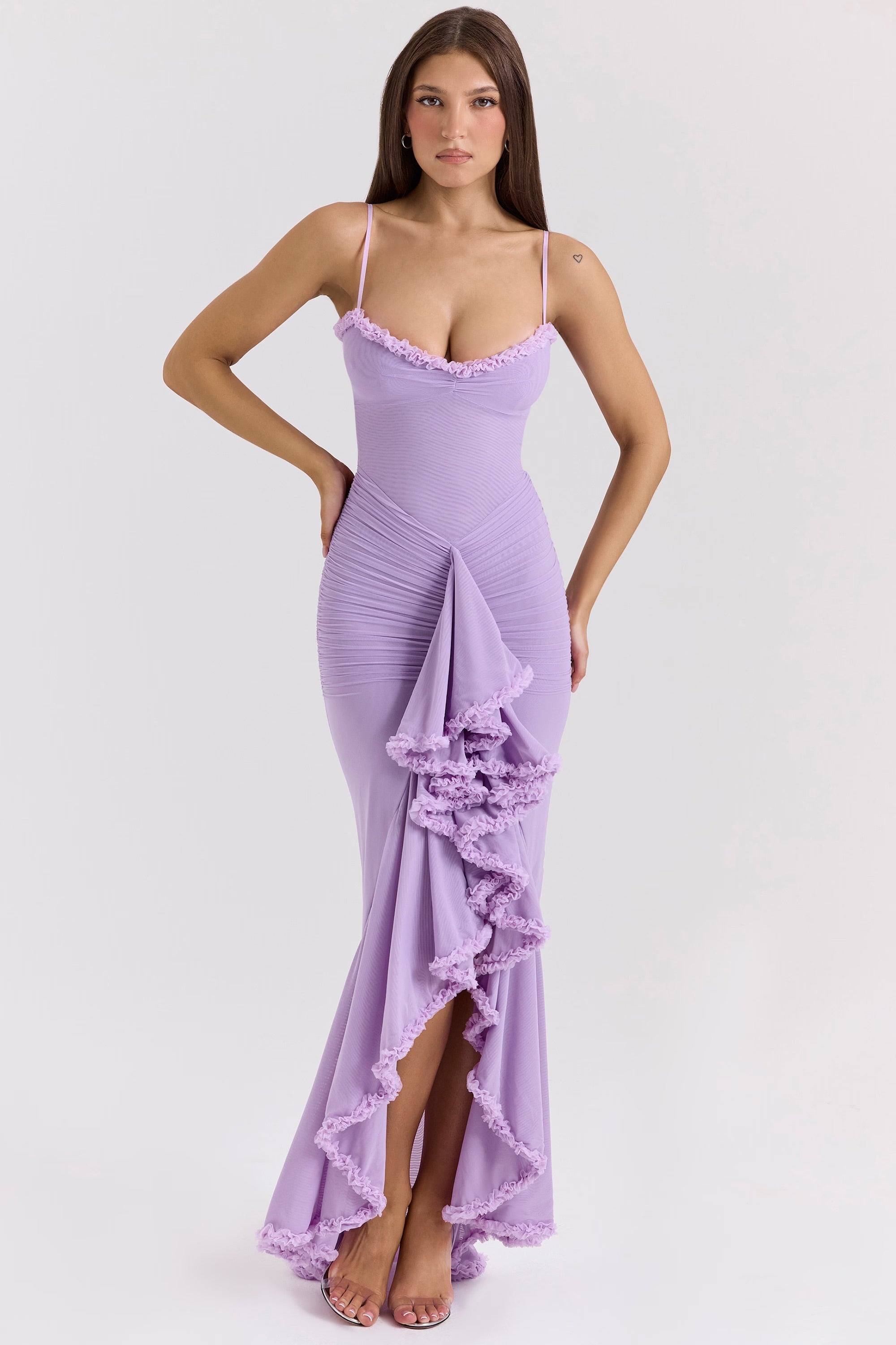 Blush & Bay™ | Ruffled Front Gown