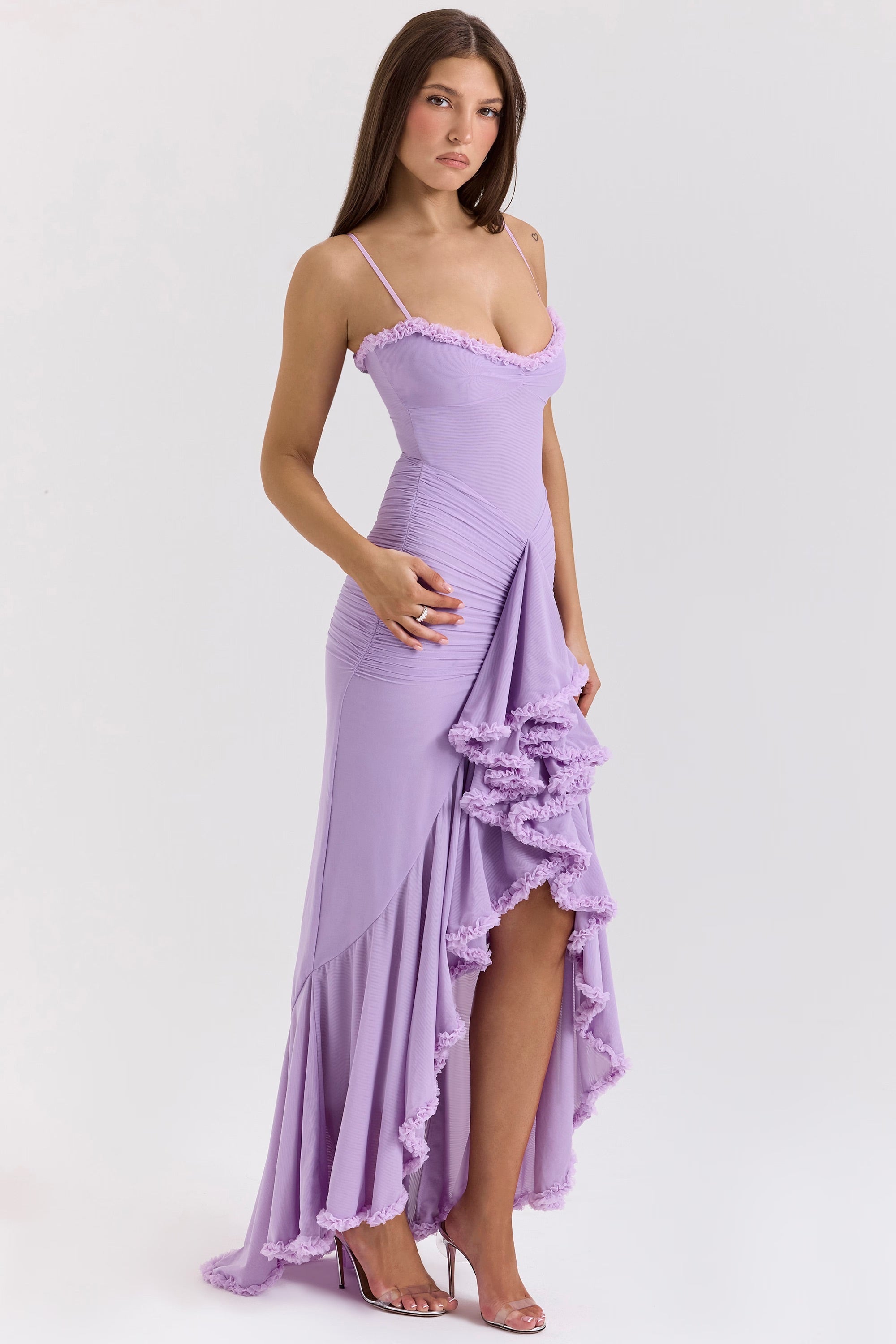 Blush & Bay™ | Ruffled Front Gown