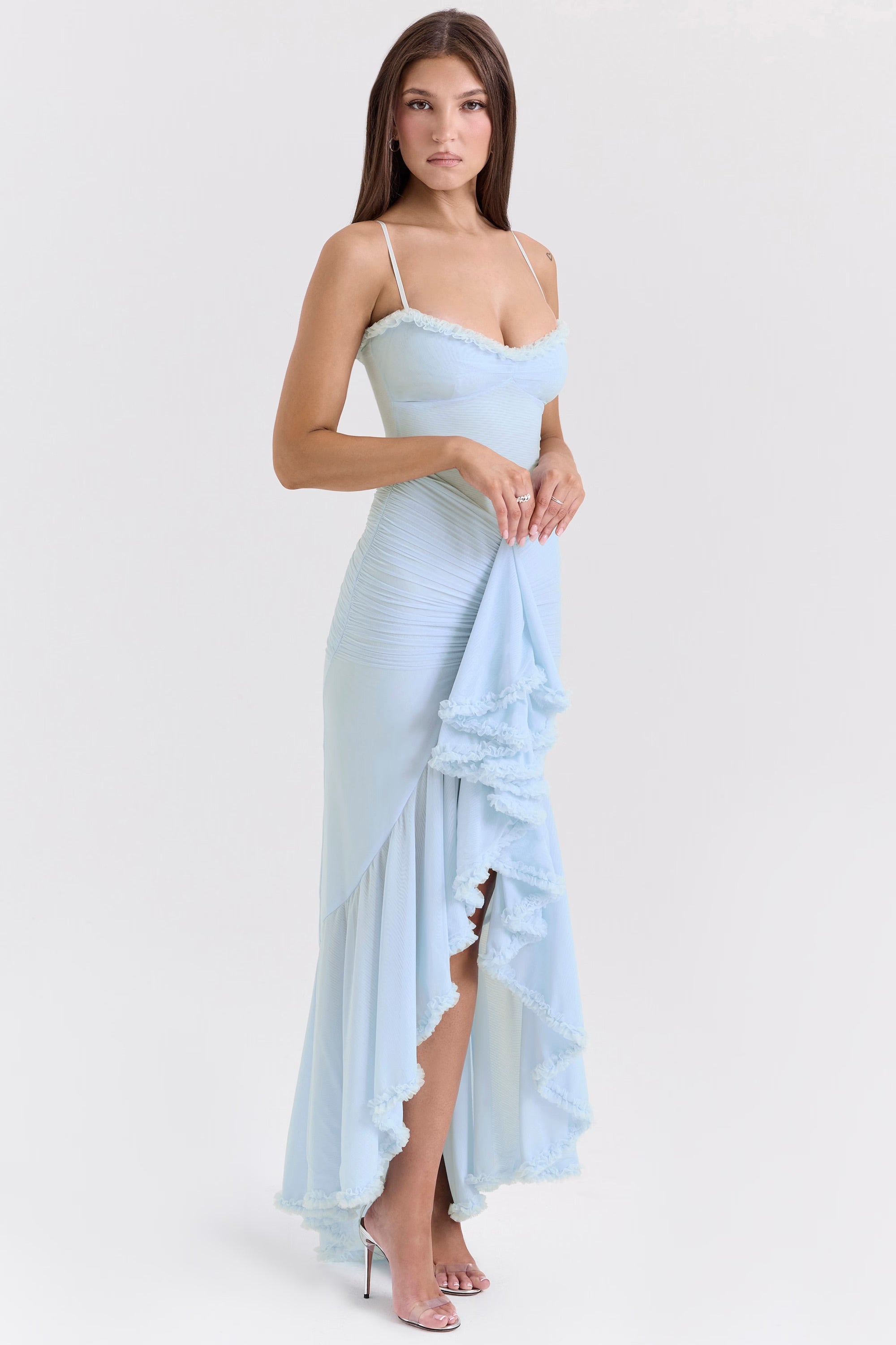Blush & Bay™ | Ruffled Front Gown