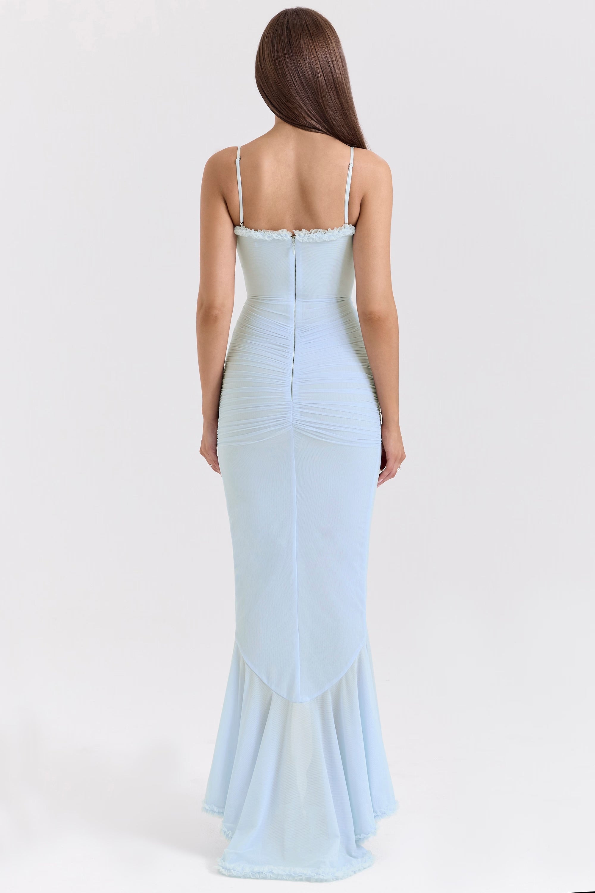 Blush & Bay™ | Ruffled Front Gown
