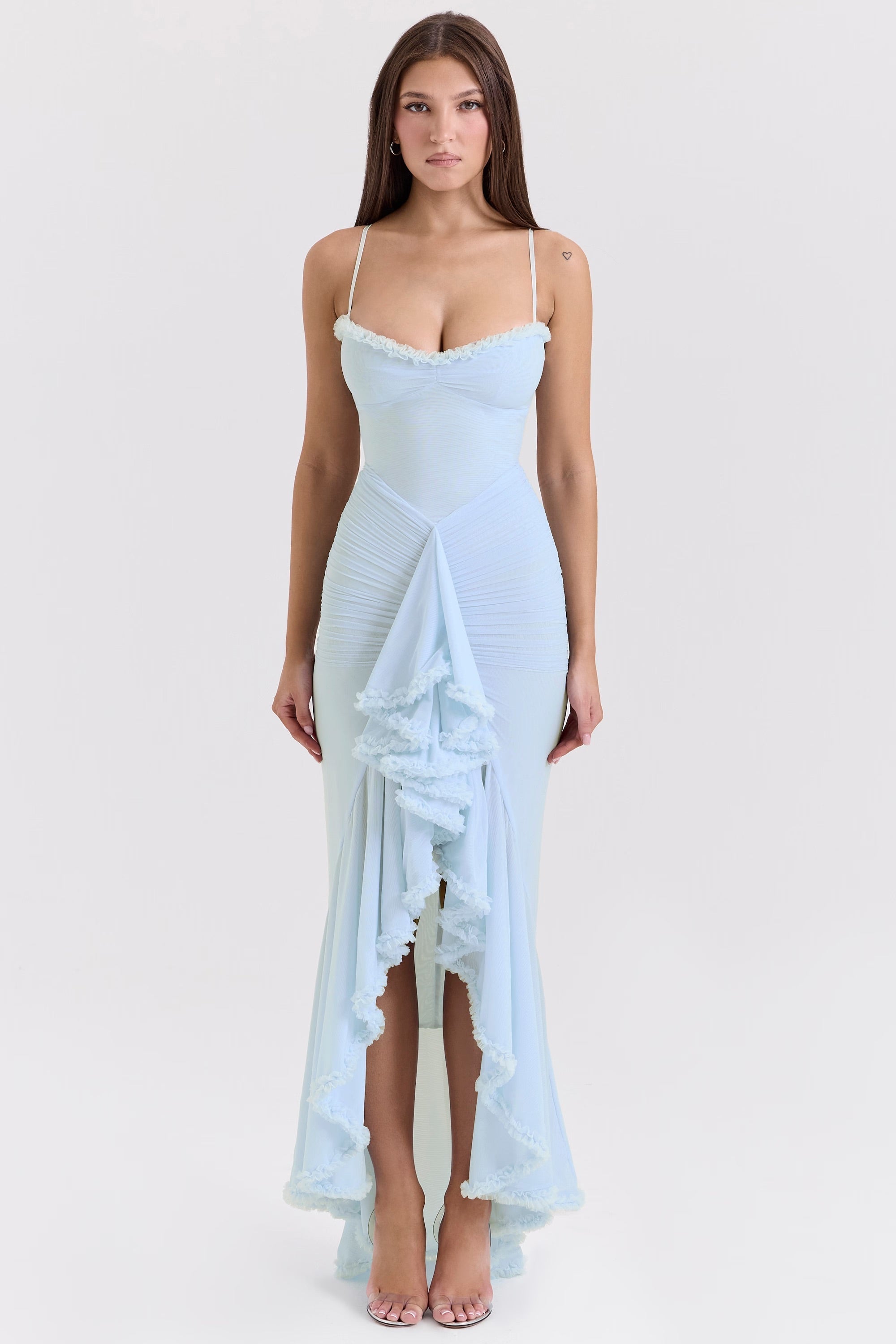 Blush & Bay™ | Ruffled Front Gown