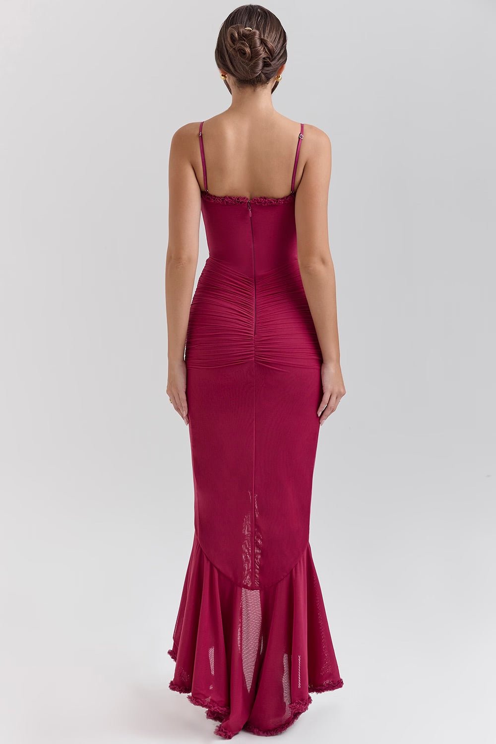 Blush & Bay™ | Ruffled Front Gown