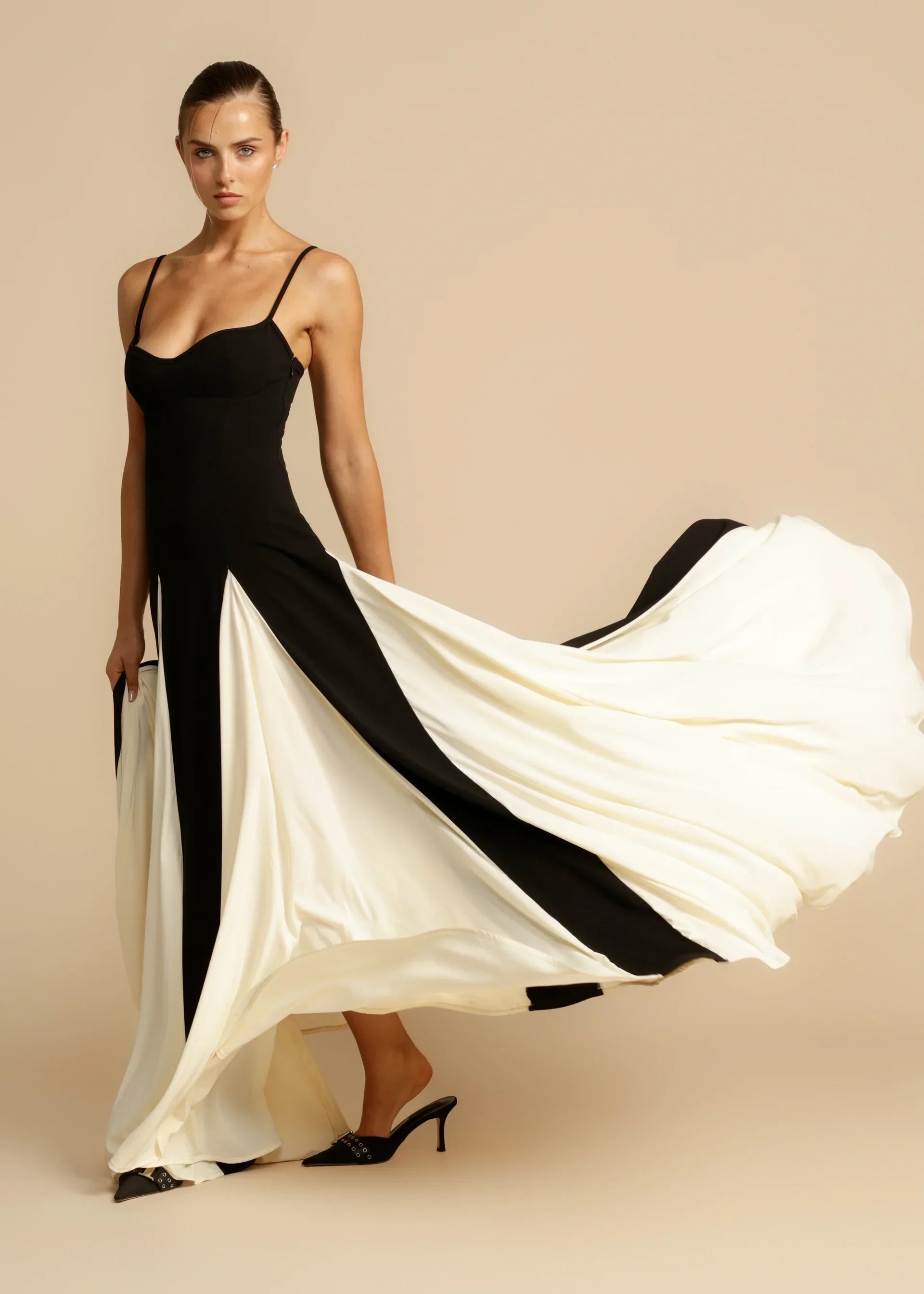 Blush & Bay™ | Black & White Dress