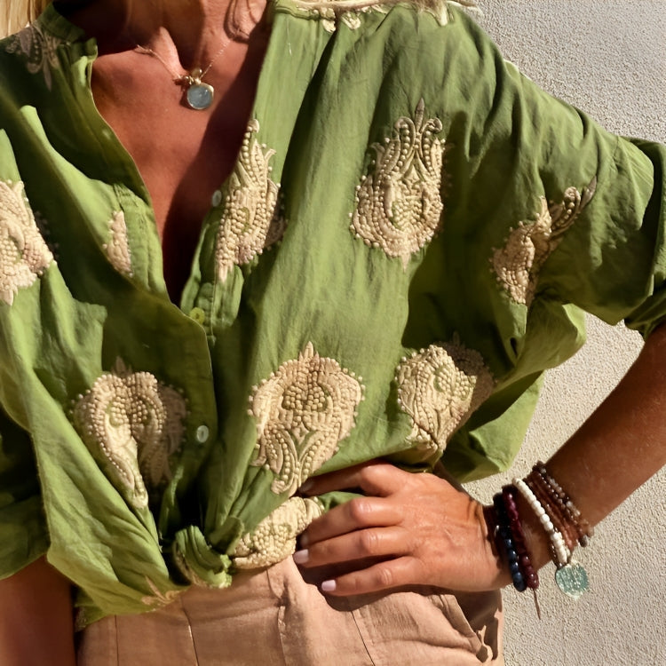 Blush & Bay™ | Ibiza Style Chique Blouse