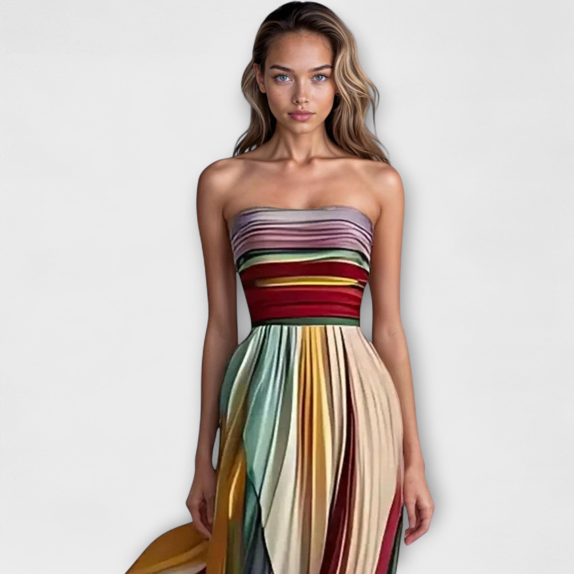 Blush & Bay™ | Colourful Luxurious Dress